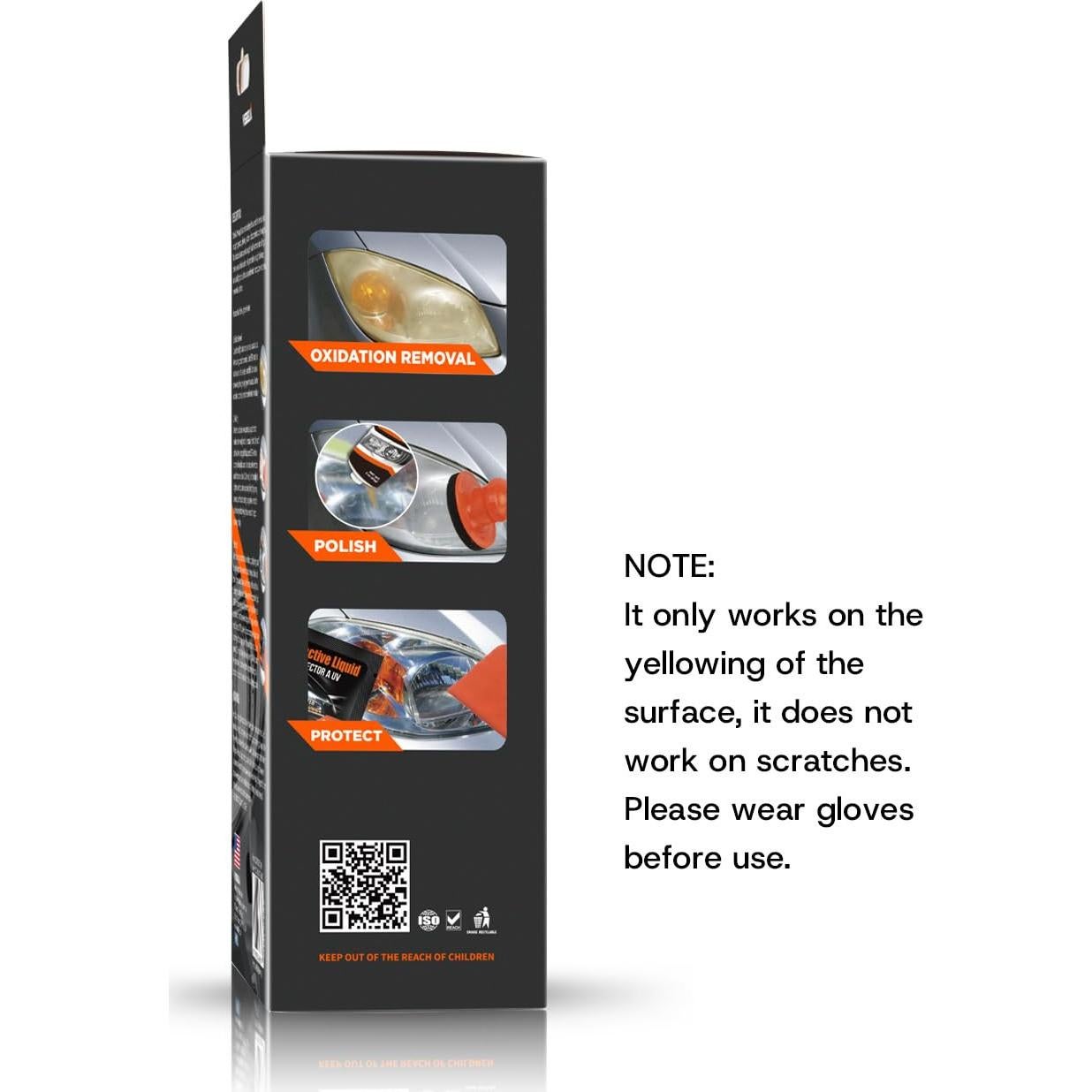 Kit de Restauración de Faros Visbella - Solución para Limpiar