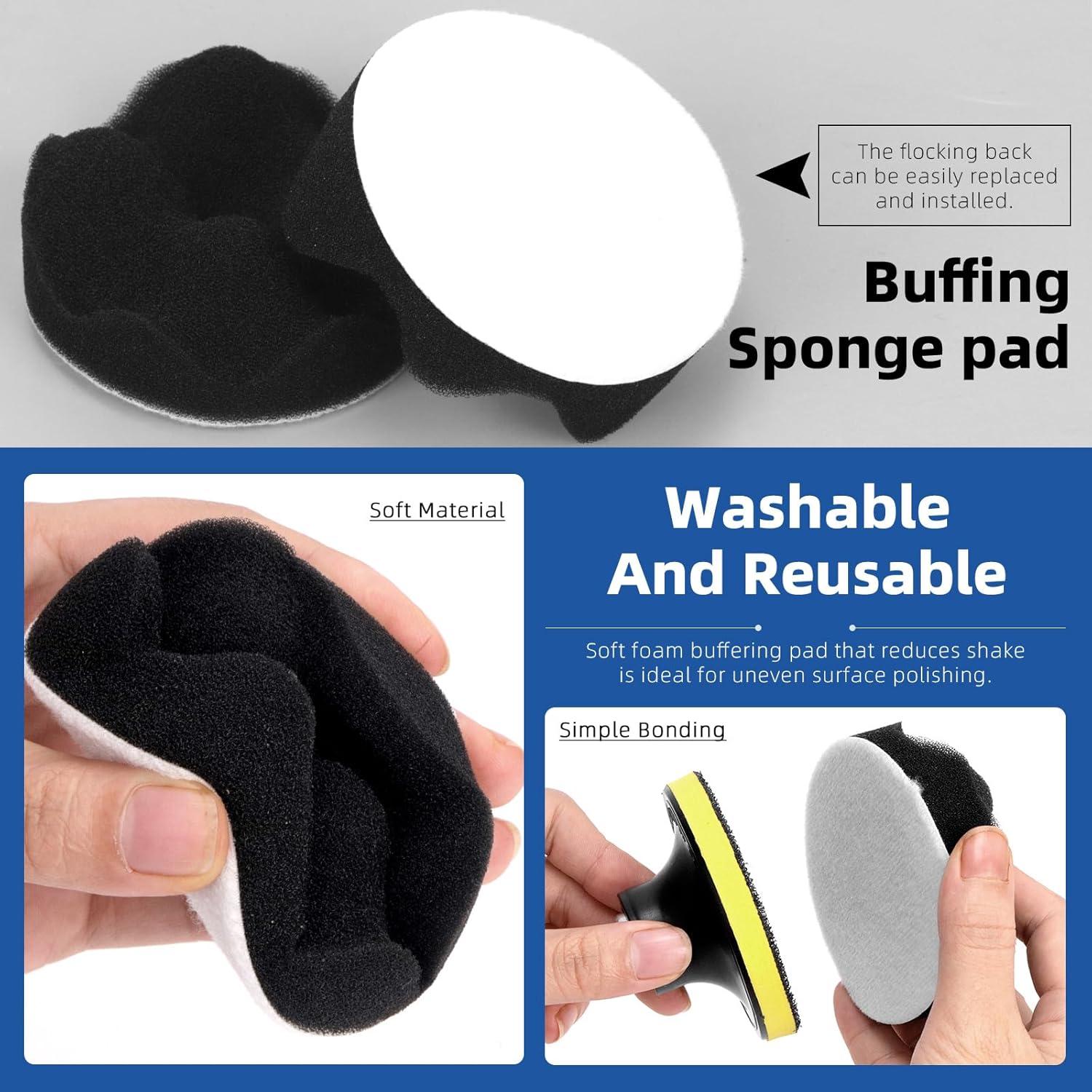 Kit de Restauración de Faros Glarks 31 Piezas con Discos de Lijado