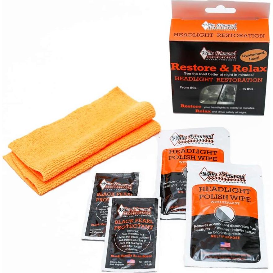 Kit Restauración de Faros White Diamond - Sin Herramientas