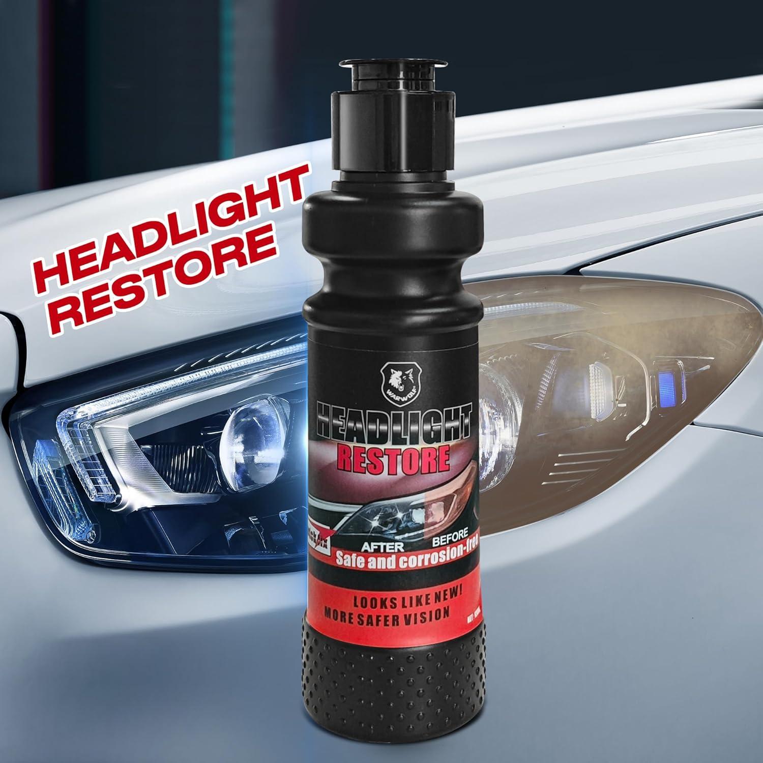 Kit de Restauración de Faros AWINNER - Restaura Luces Nubladas