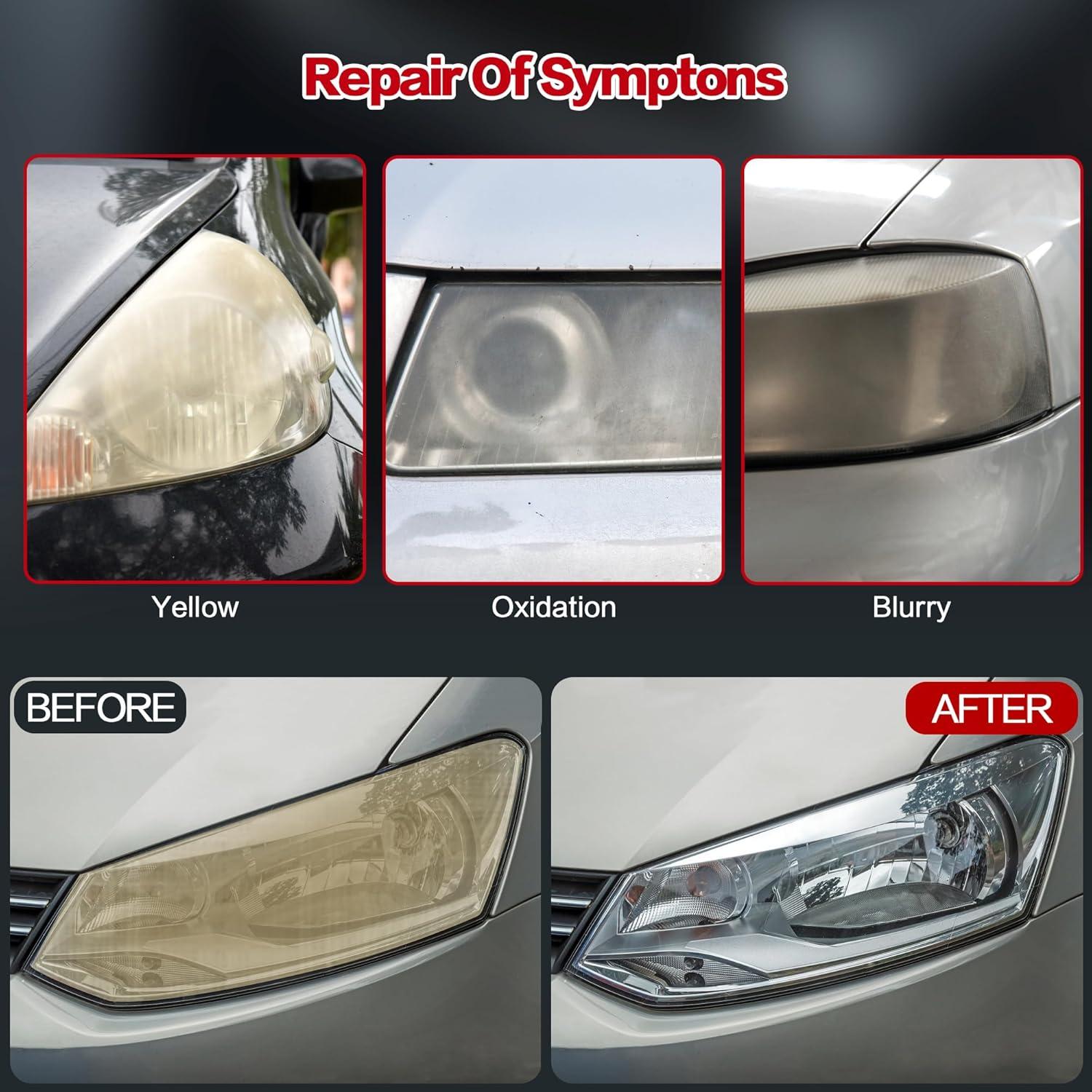 Kit de Restauración de Faros AWINNER - Restaura Luces Nubladas