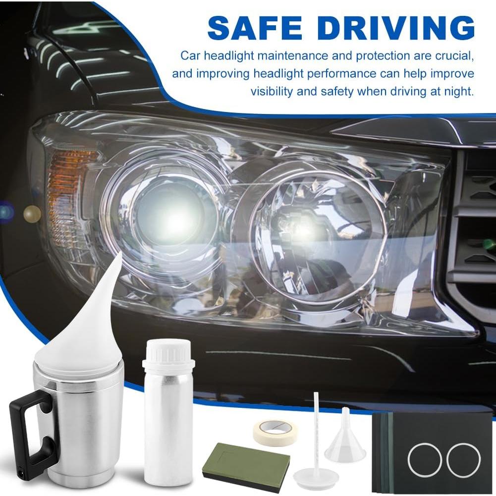 Kit de Restauración de Faros Saycker - Pulido y Renovación