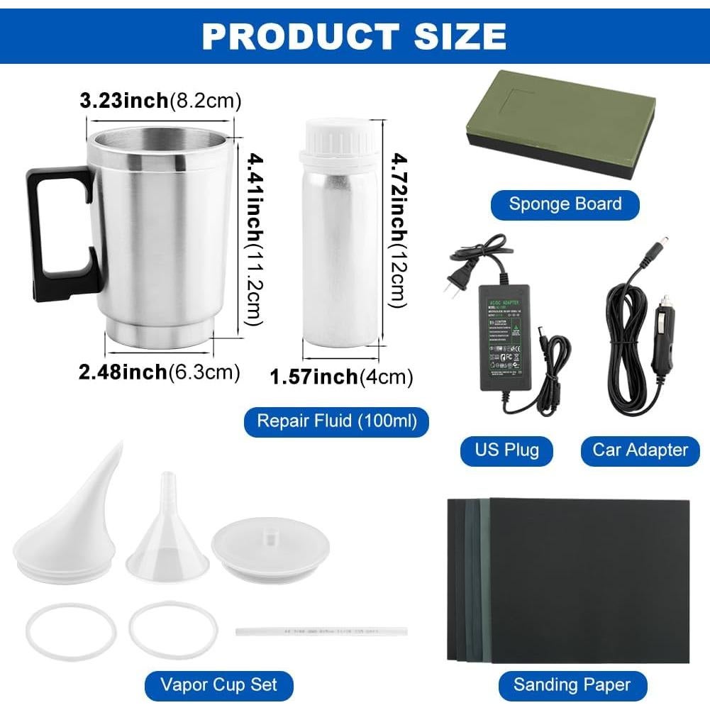 Kit de Restauración de Faros Saycker - Pulido y Renovación