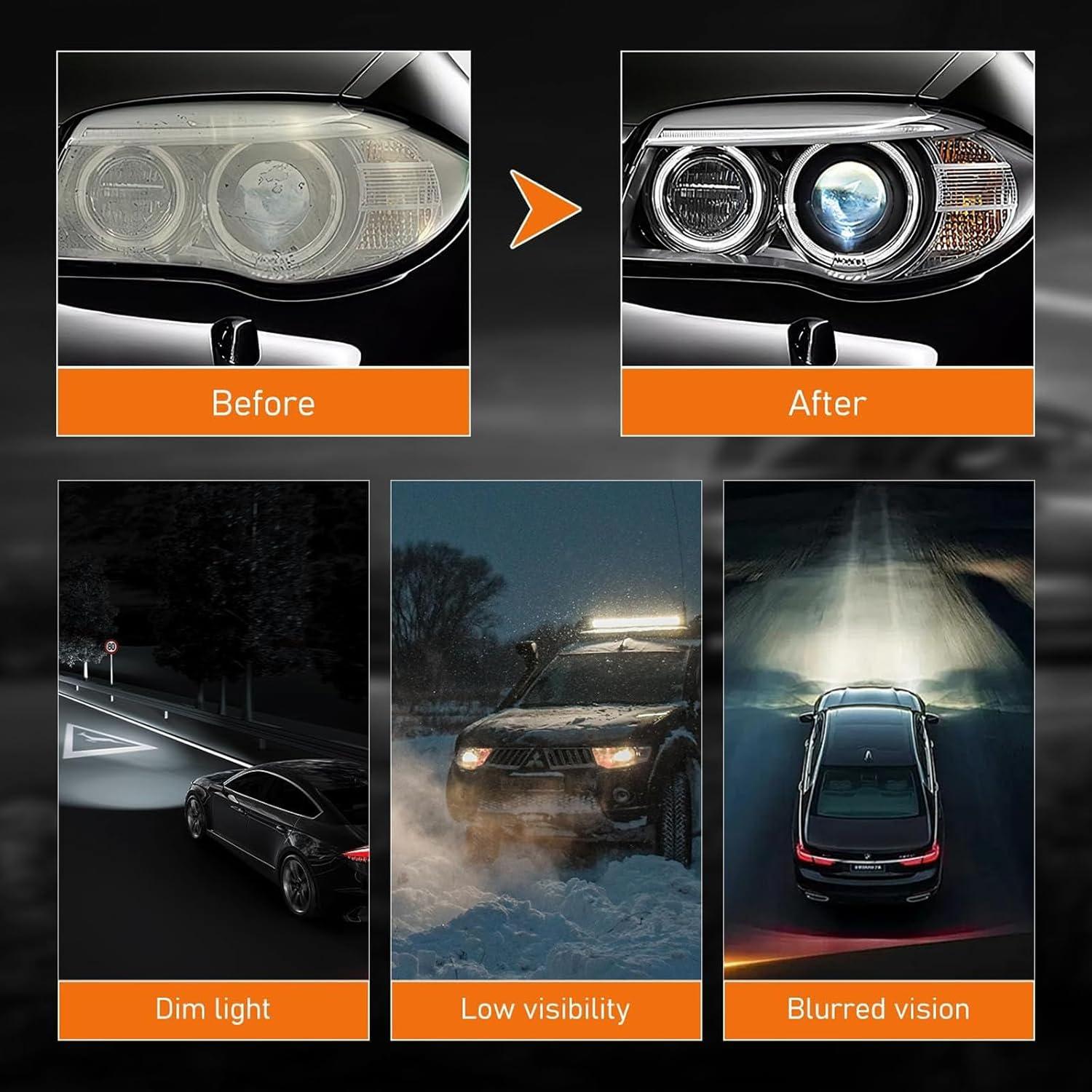 Kit de Restauración de Faros de Coche Genérico 130g