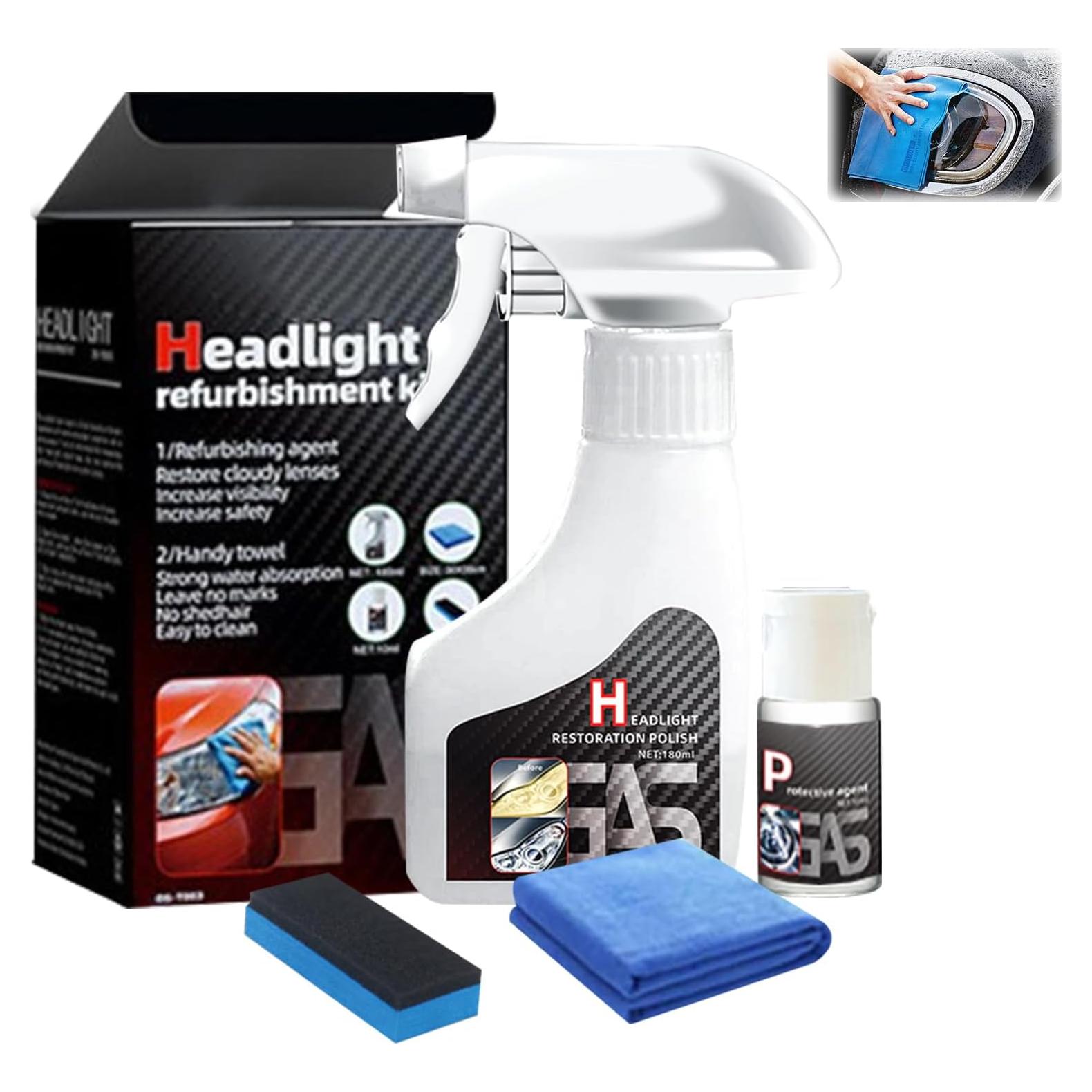 Kit de Restauración de Faros XindEuft AM2-YNY-QCDADMJ 289g