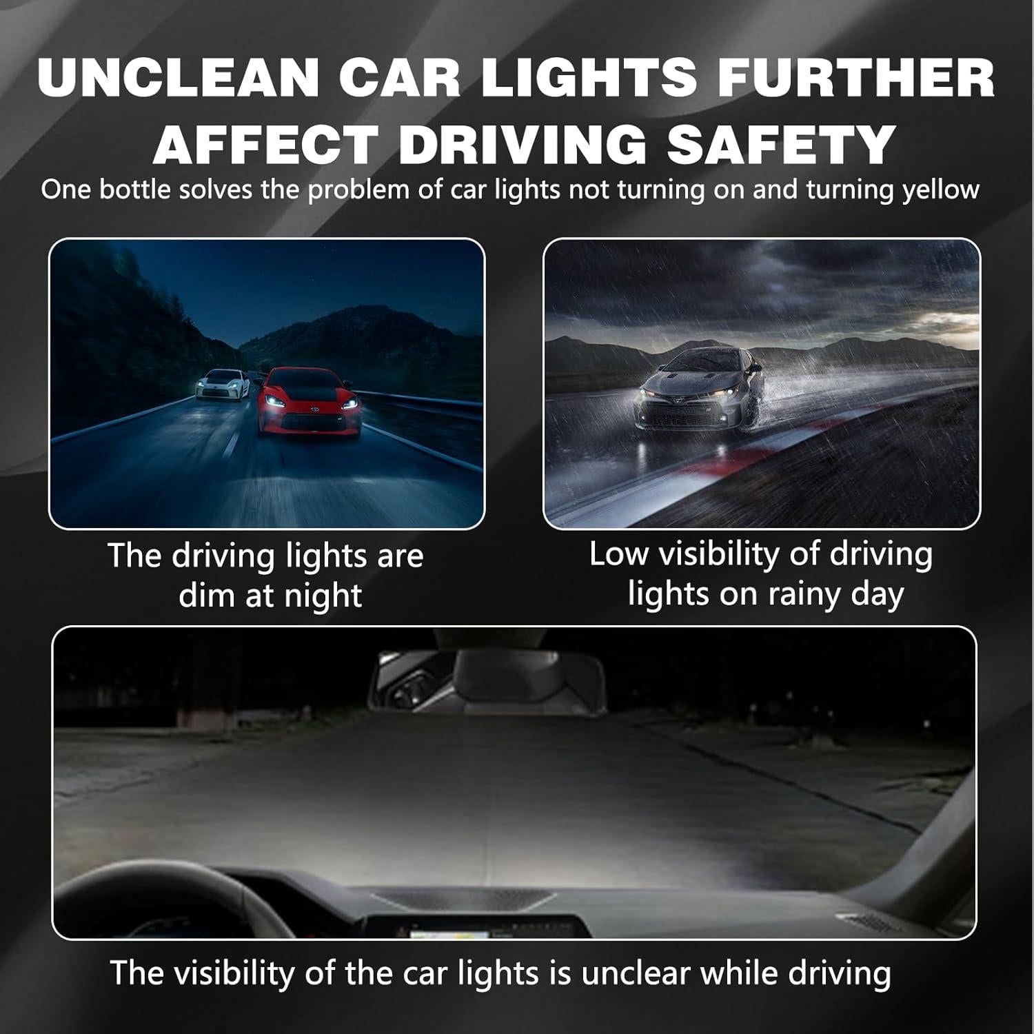 Kit de Restauración de Faros XindEuft AM2-YNY-QCDADMJ 289g