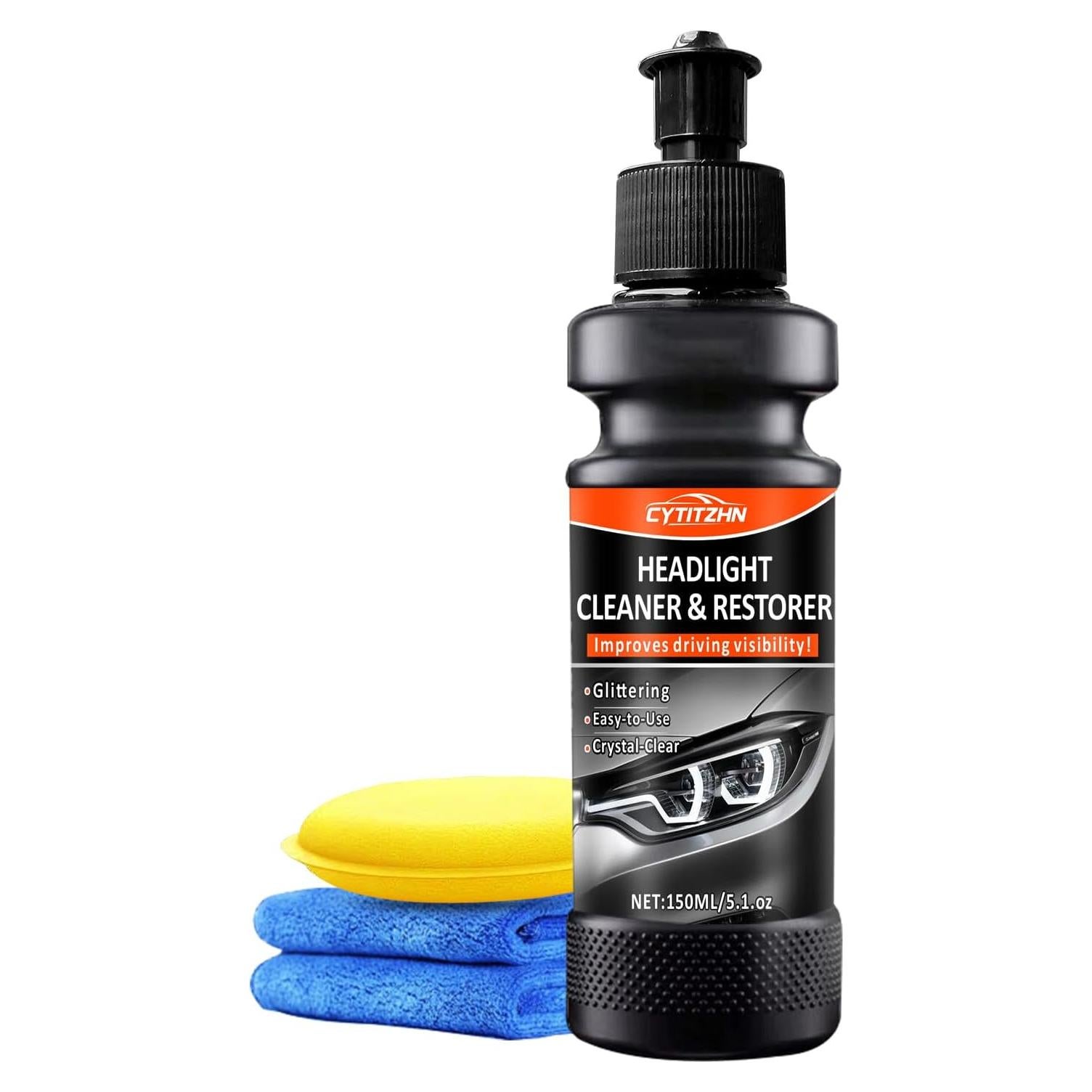 Kit de Limpieza de Faros CYTITZHN 150ml - Restaurador UV Profesional