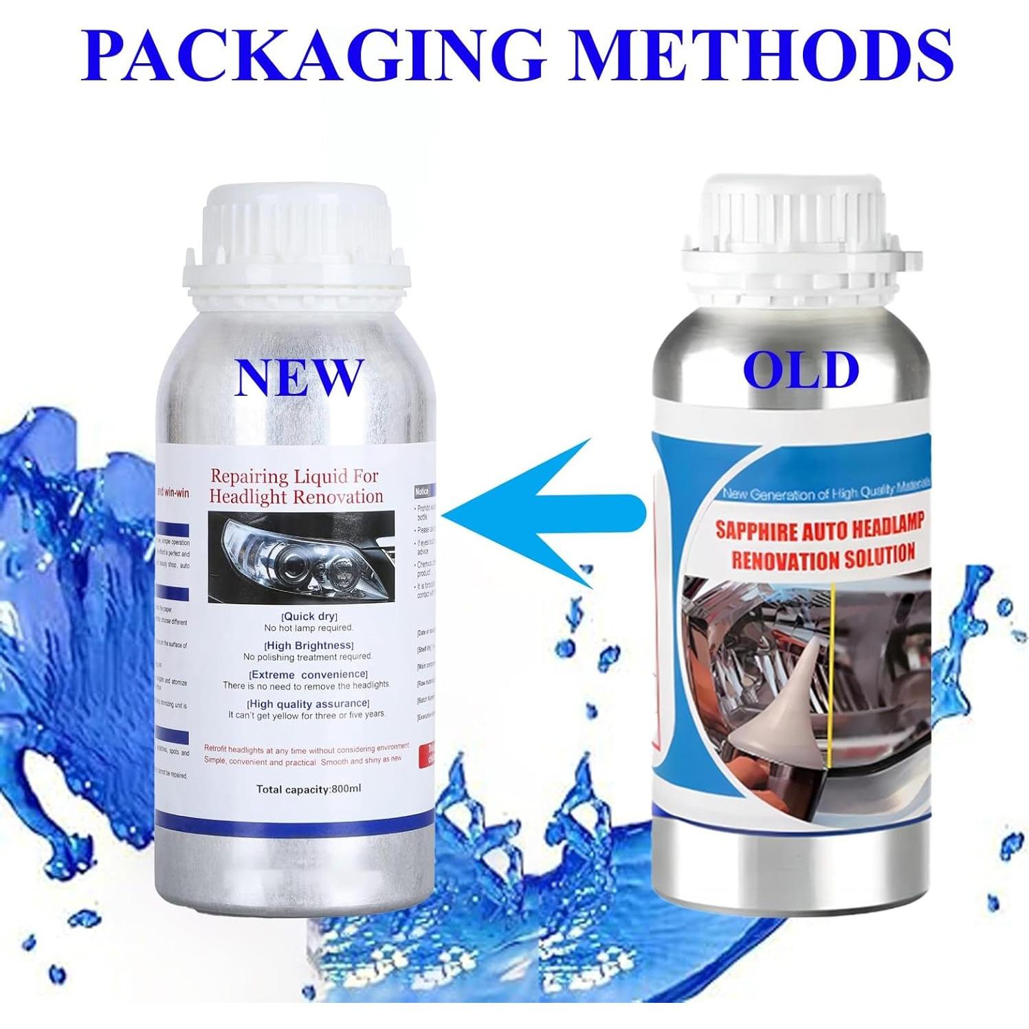 Líquido Restaurador de Faros ROYWOO 800g - Pulido y Reparación