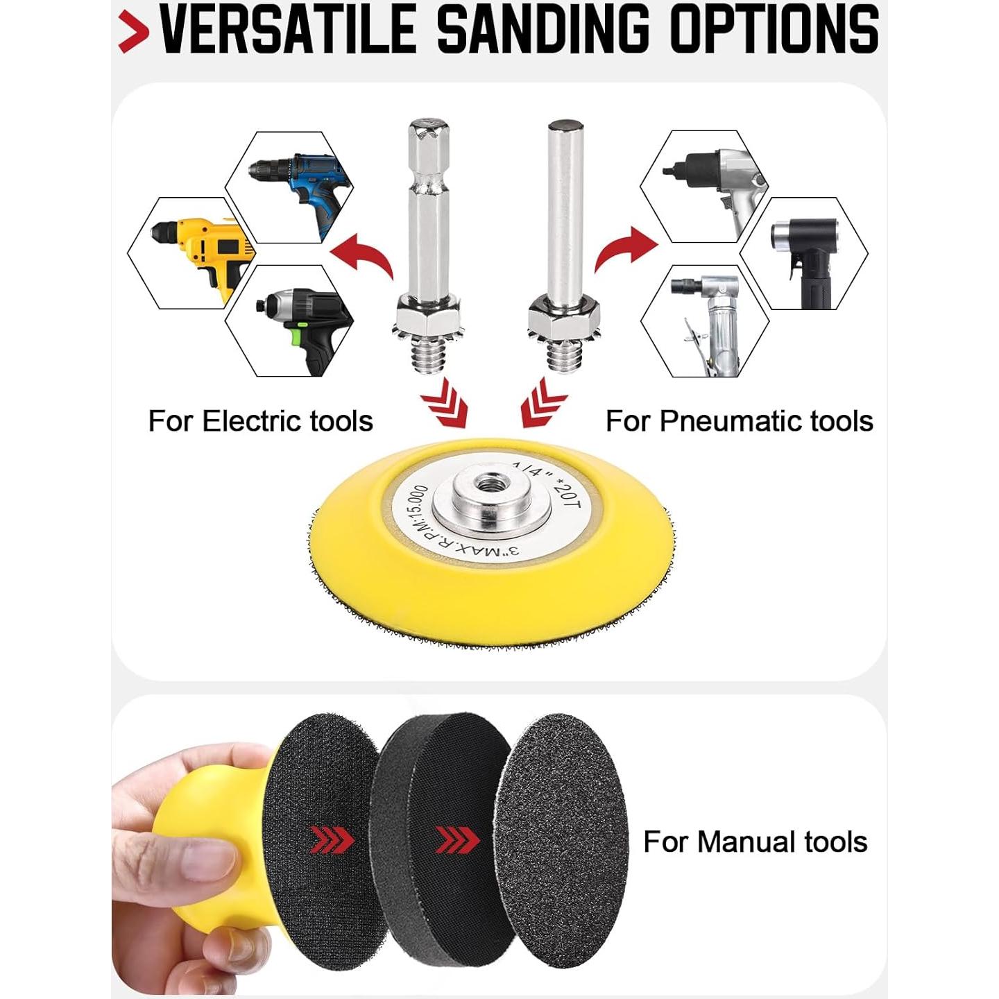 Kit de Restauración de Faros WEWINK PLUS 130 Piezas 3"