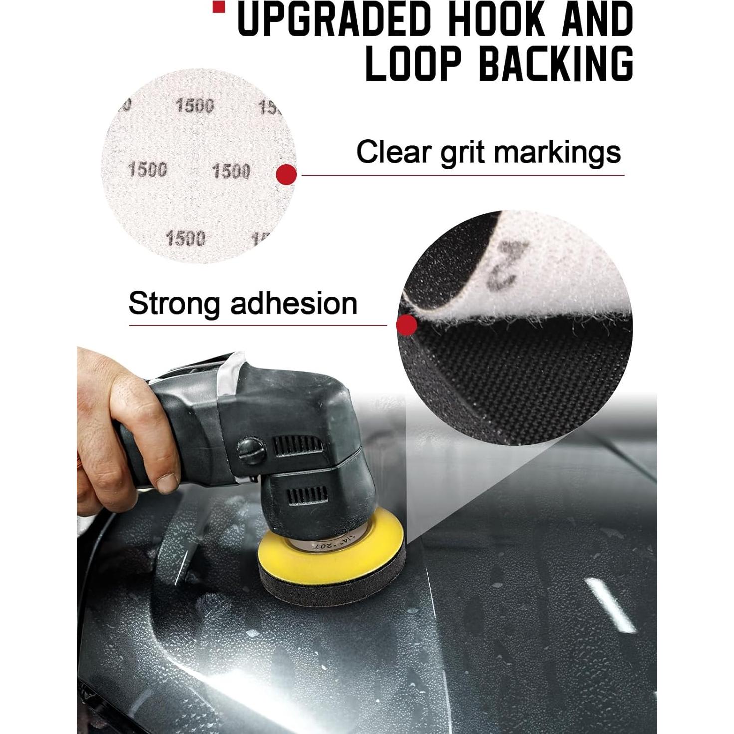 Kit de Restauración de Faros WEWINK PLUS 130 Piezas 3"