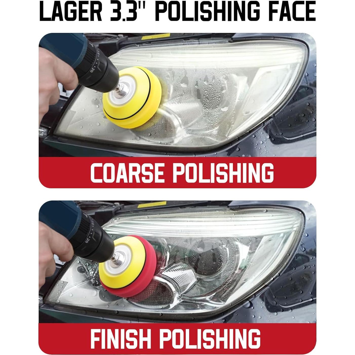 Kit de Restauración de Faros WEWINK PLUS 130 Piezas 3"