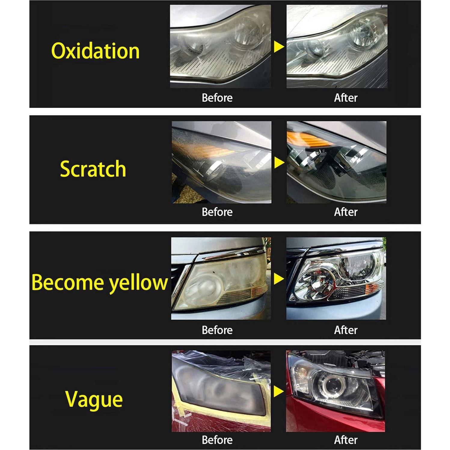 Kit de Reparación de Faros Shkalacar - Pulido y Restauración