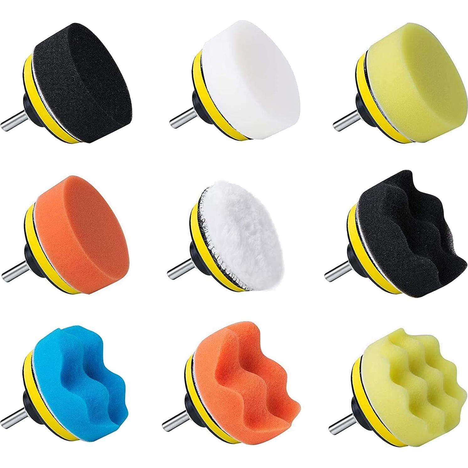 Kit de Pulido GOH DODD 33 Piezas para Autos - Espuma y Lana