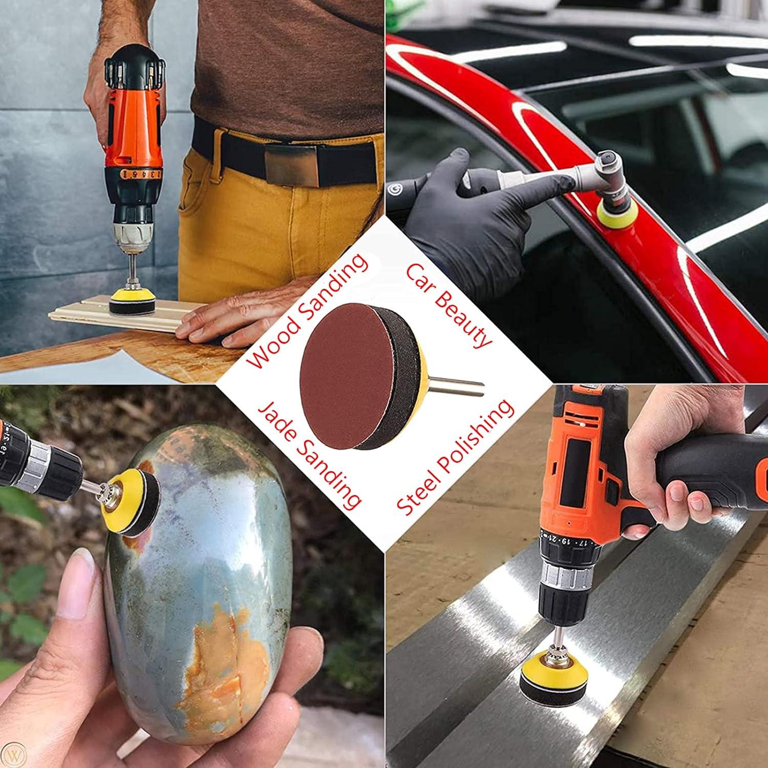 Kit de Discos de Lijado 320 Piezas MAPRIAL 3" Grano 40-2000