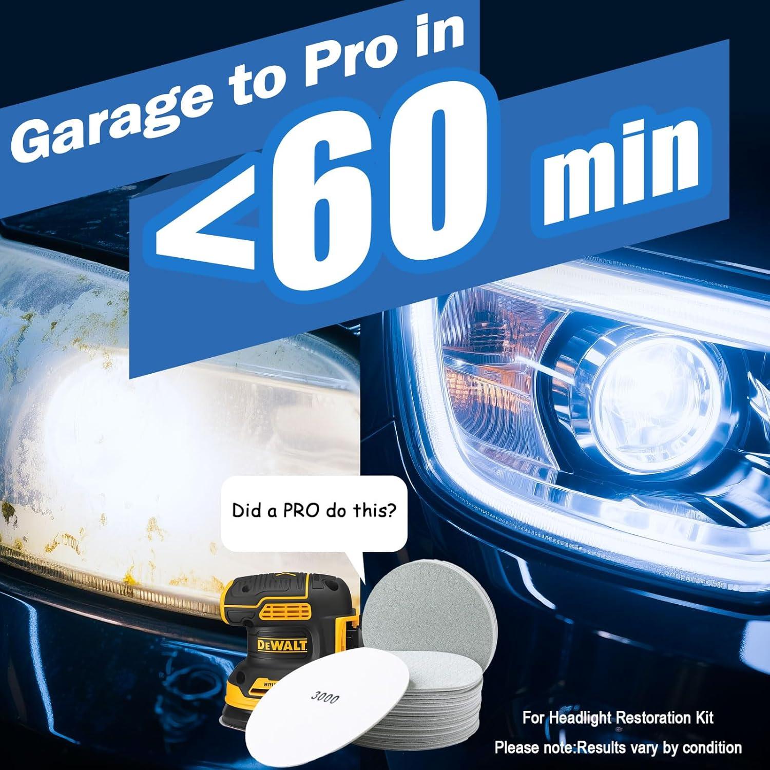 Discos de lija húmeda 6" ABRTEN P3000 - 15 paquetes