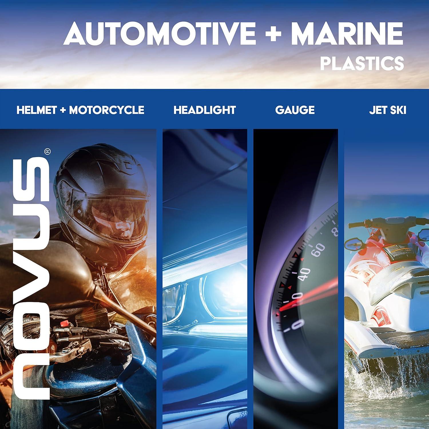 Kit de Pulido de Plástico Novus 7136 - 2 oz (181 g)