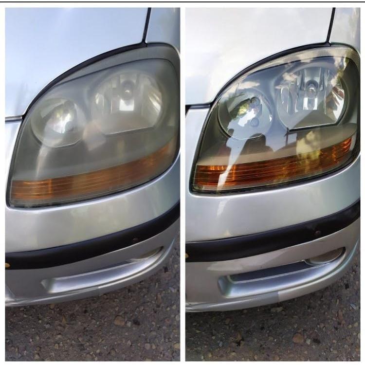 Kit de Restauración de Faros Phantom Clear - 3 Pasos, Sin Herramientas