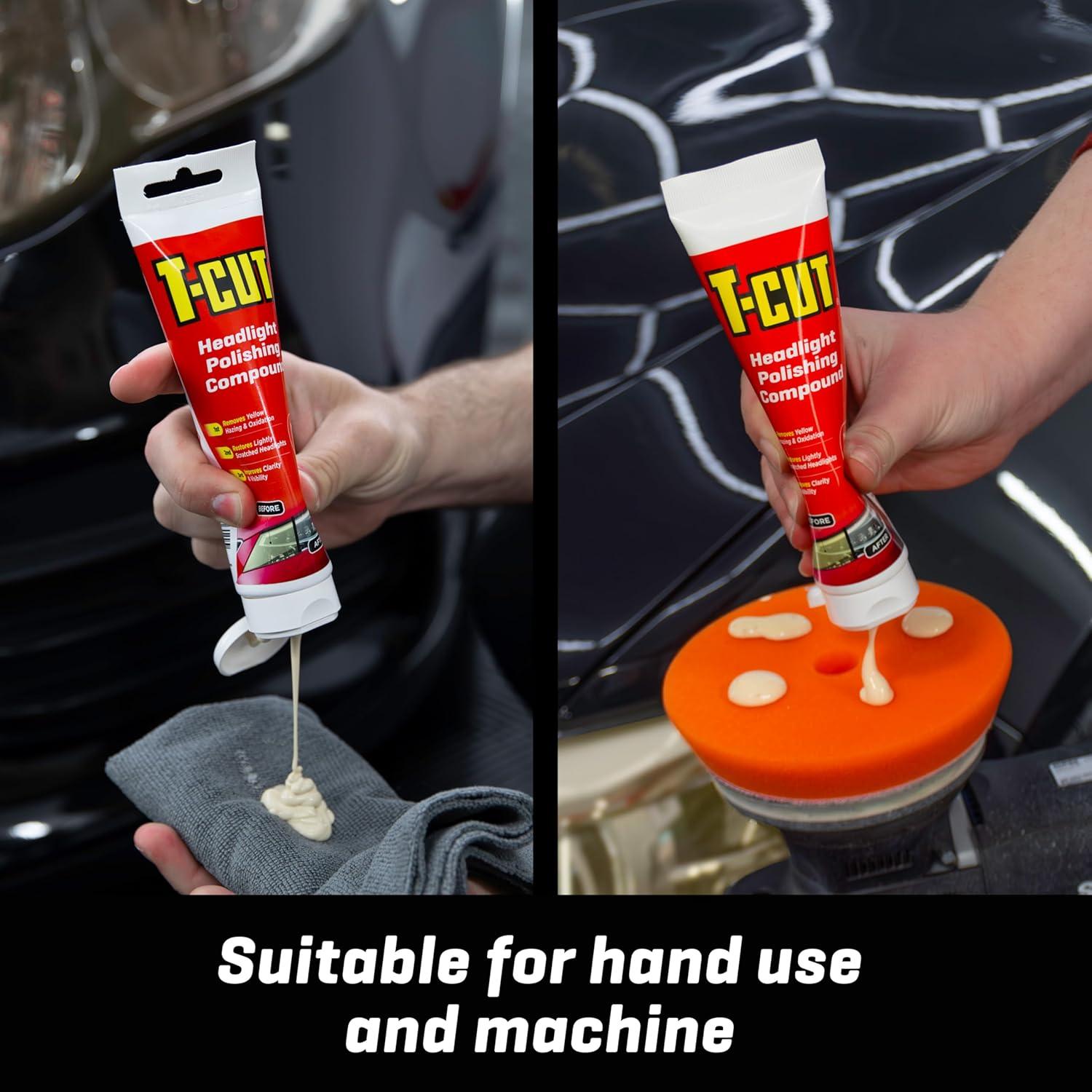 Kit de Restauración de Faros T-Cut - Compuesto y Sellador