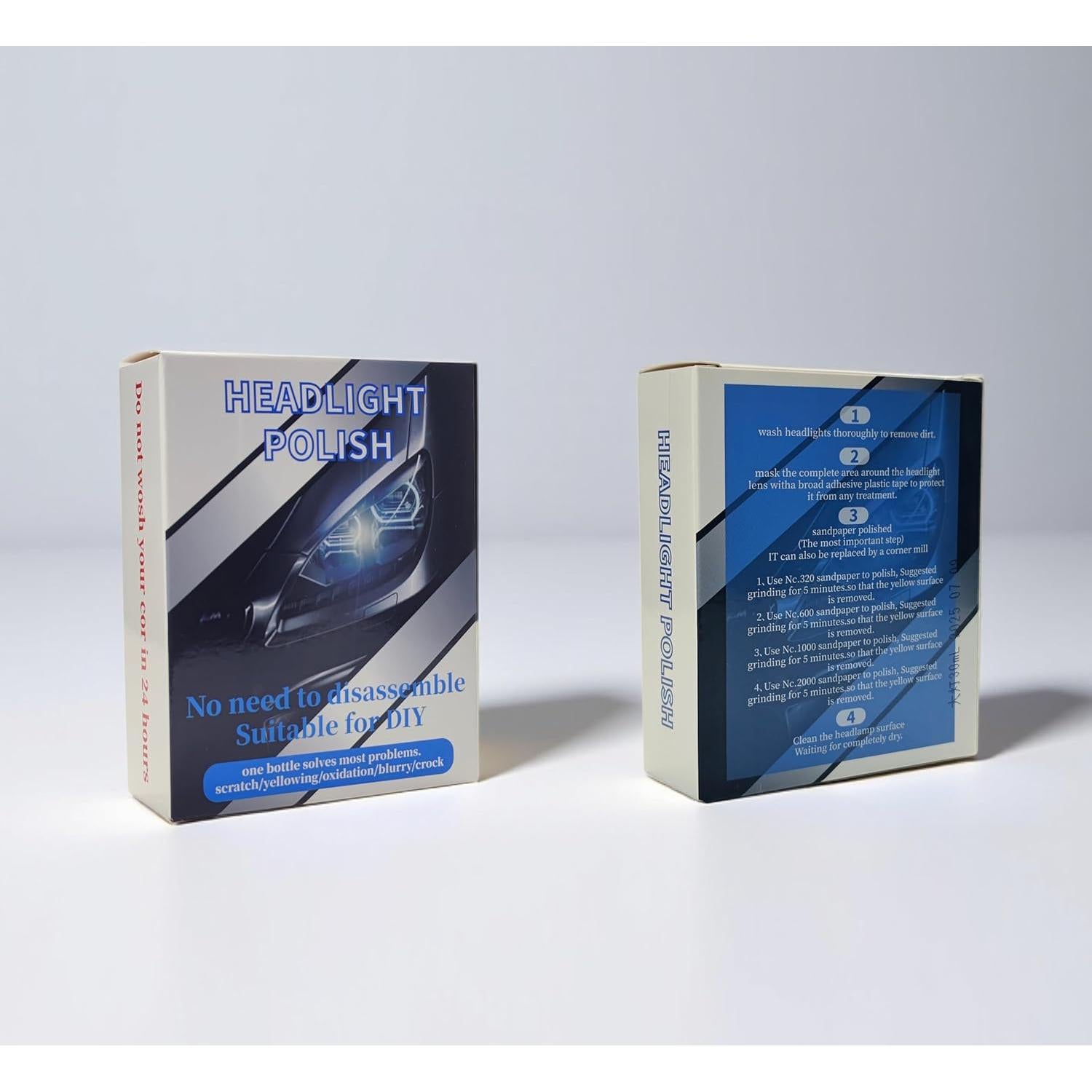 Kit de Restauración de Faros POKITA X - 30ml Reparación UV