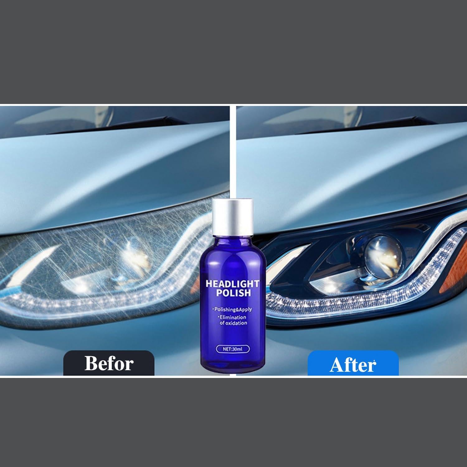 Kit de Restauración de Faros DAPLOMO 3 Pulgadas - 20 Piezas