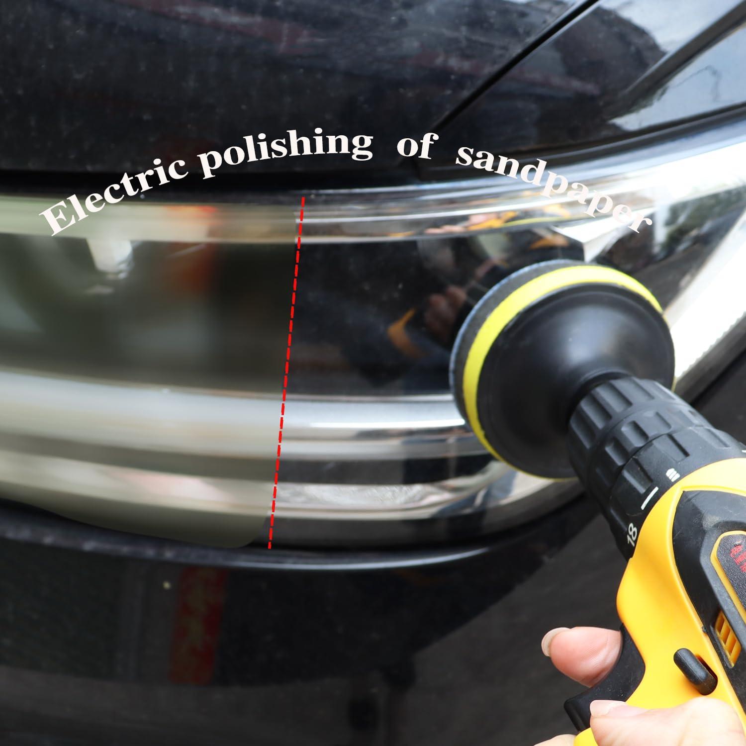 Kit de Restauración de Faros DAPLOMO 3 Pulgadas - 20 Piezas