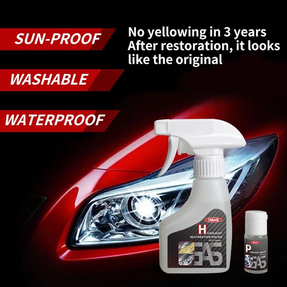 Kit de Restauración de Faros Biaoyun OGAS-0031 Profesional