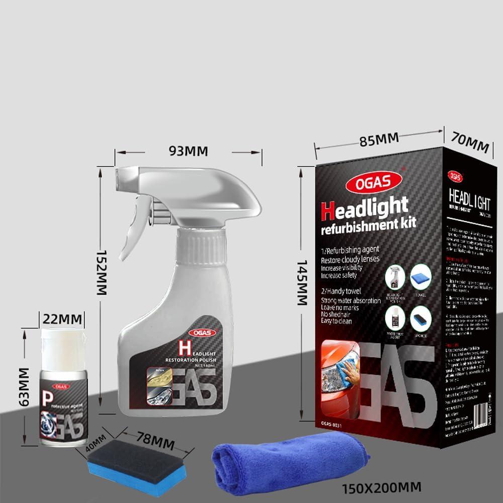 Kit de Restauración de Faros Biaoyun OGAS-0031 Profesional