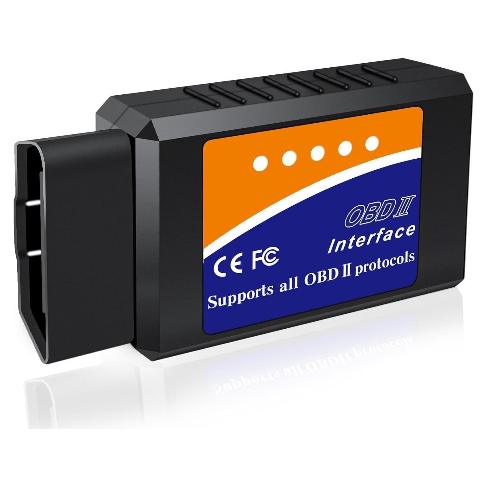 Escáner OBD2 Bluetooth LJPXHHU para iOS y Android