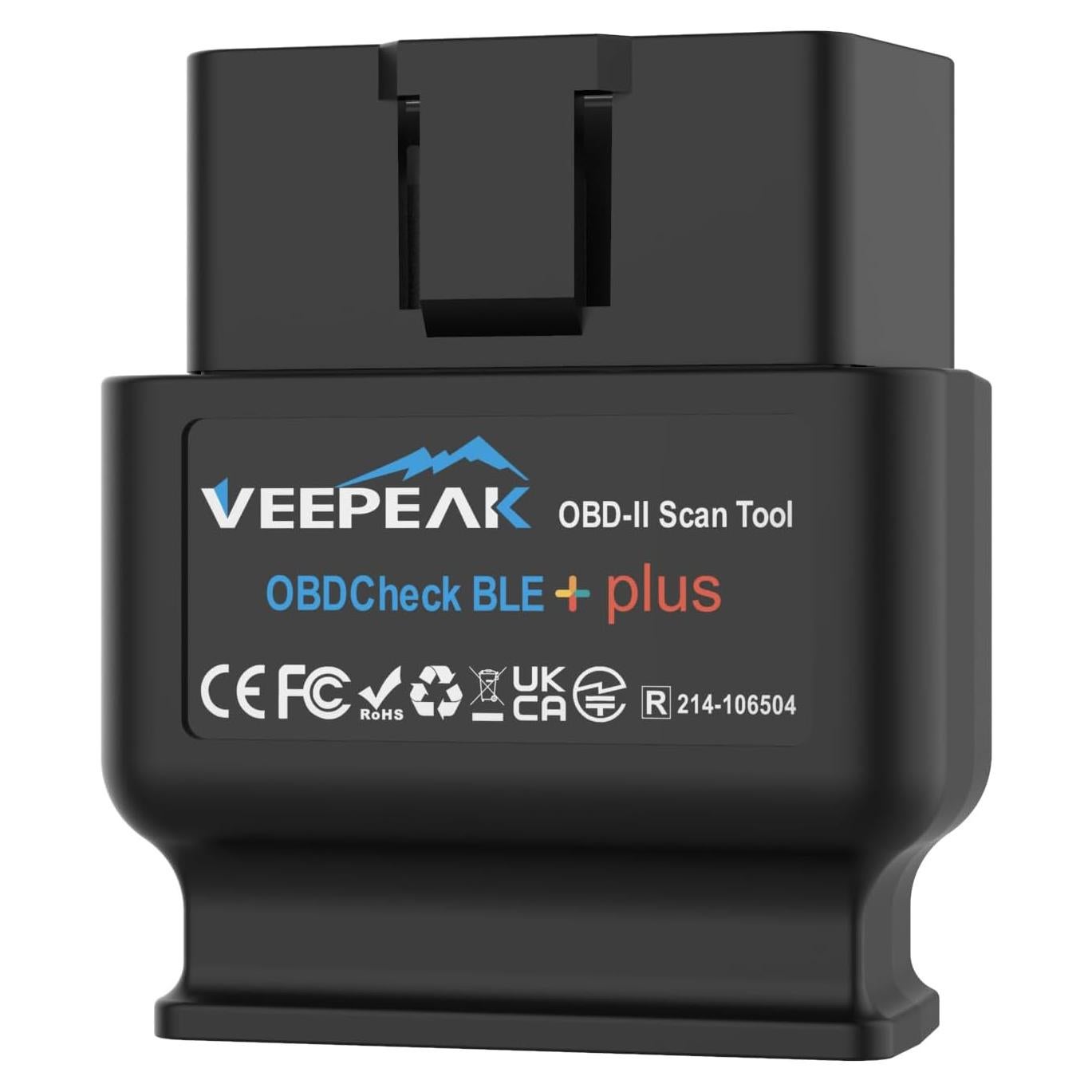 Escáner OBD II Veepeak BLE+ Bluetooth Inalámbrico para iOS/Android