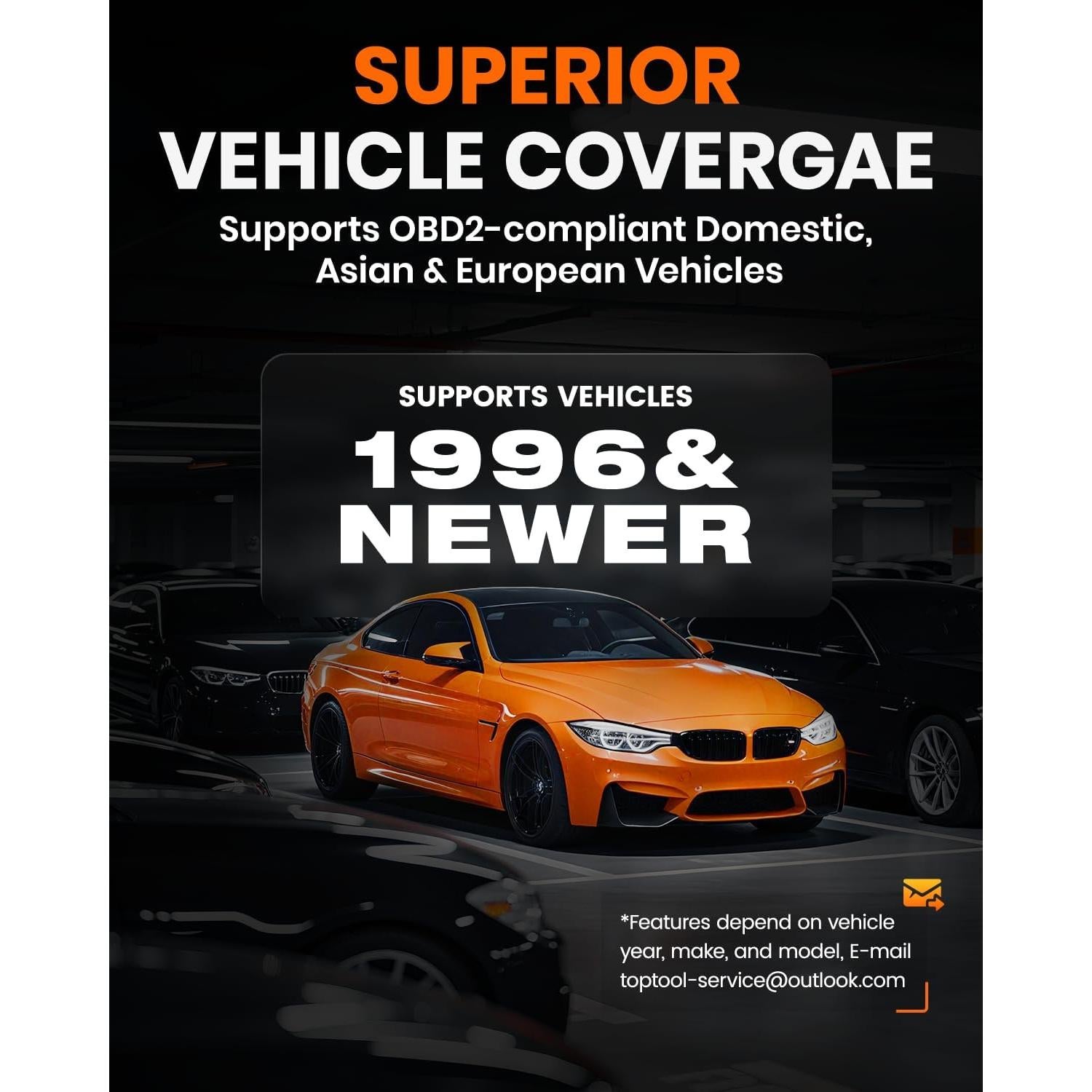 Escáner OBD2 ANCEL BD310 Bluetooth y Cable - Diagnóstico Automotriz