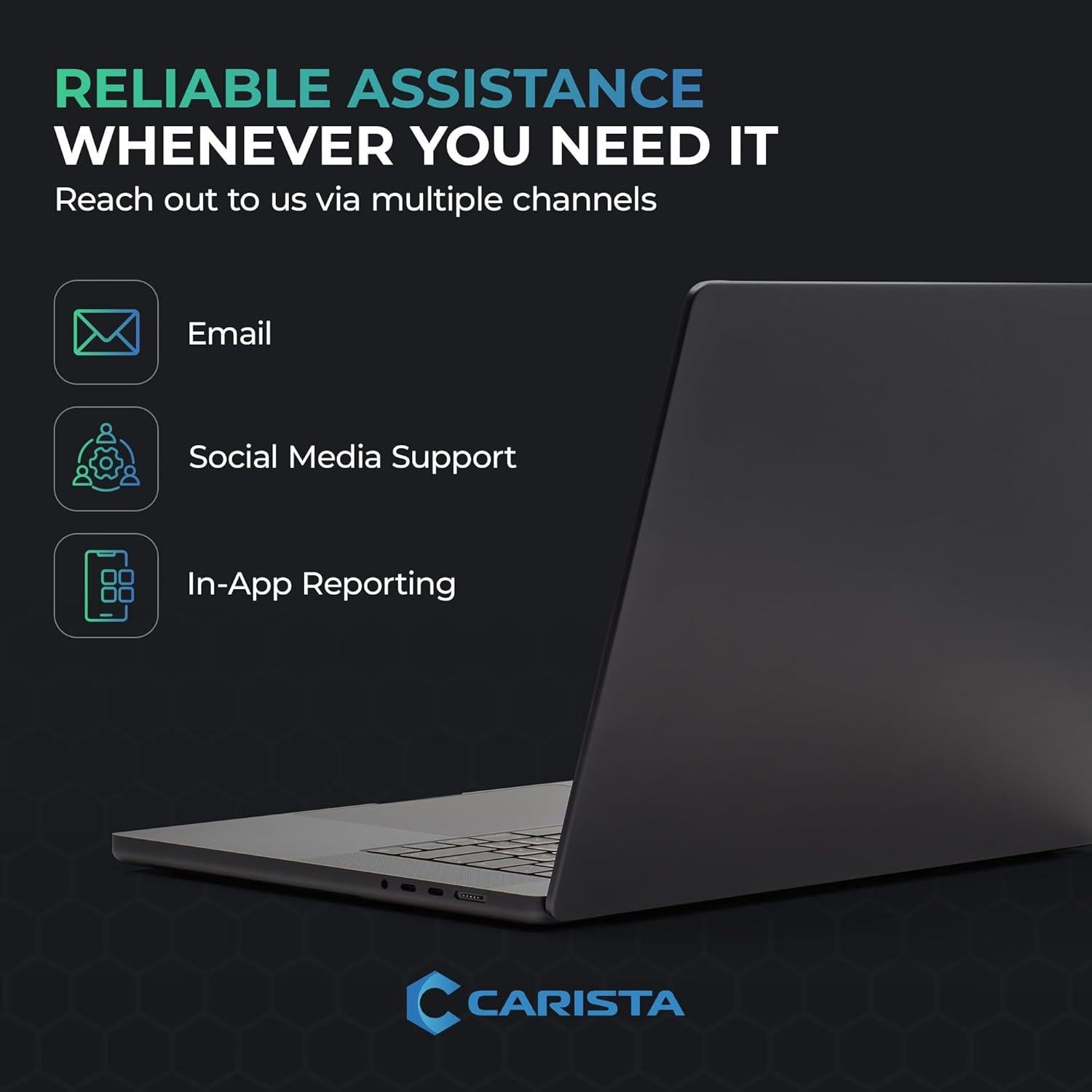 Escáner OBD2 Bluetooth Carista EVO - Diagnóstico Automotriz