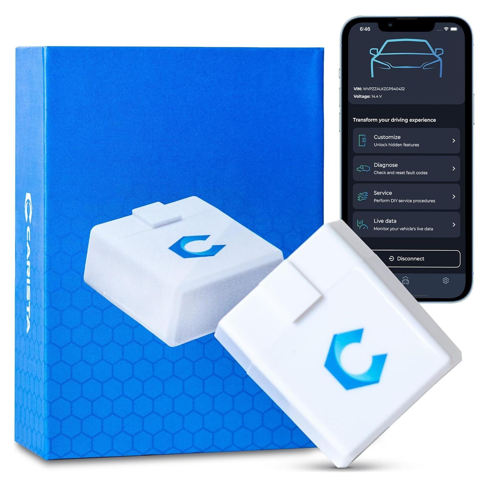 Escáner OBD2 Bluetooth Carista COBD-BT25 - Diagnóstico Automotriz