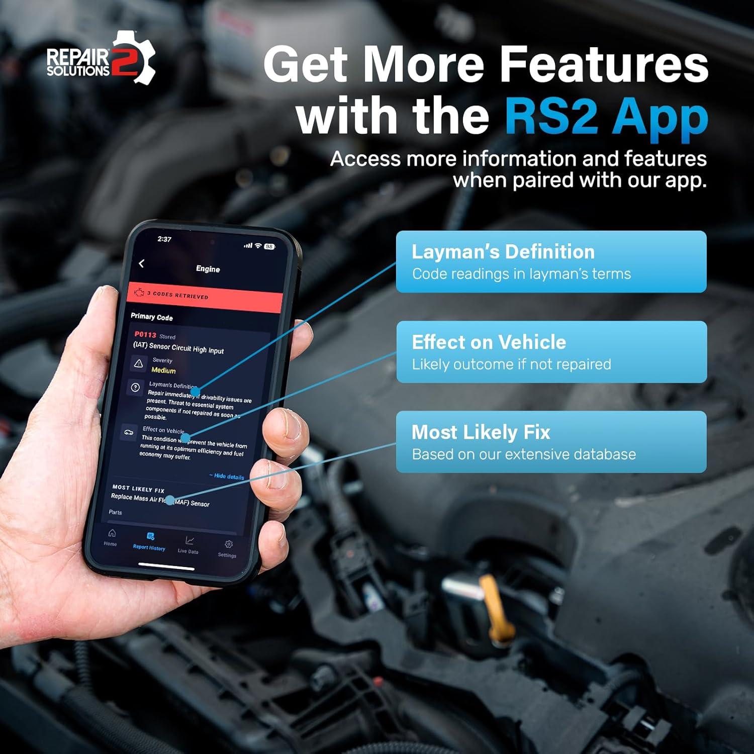 Lector de Códigos OBD2 BLCKTEC 420X con Bluetooth y Pantalla 2.4"