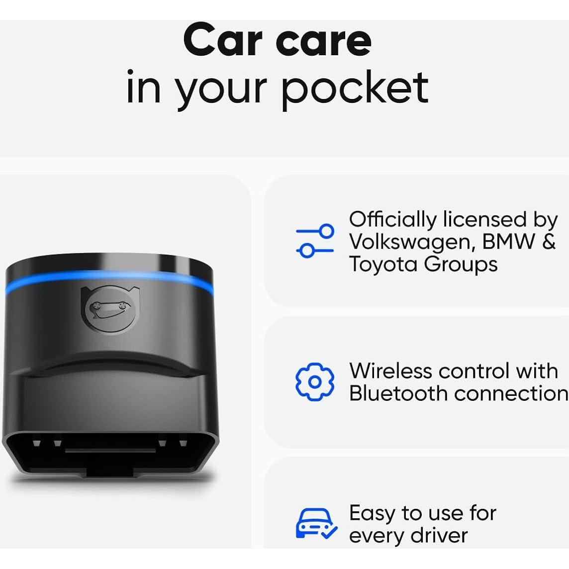 OBDeleven Lector OBD2 Bluetooth Pro para Volkswagen Audi