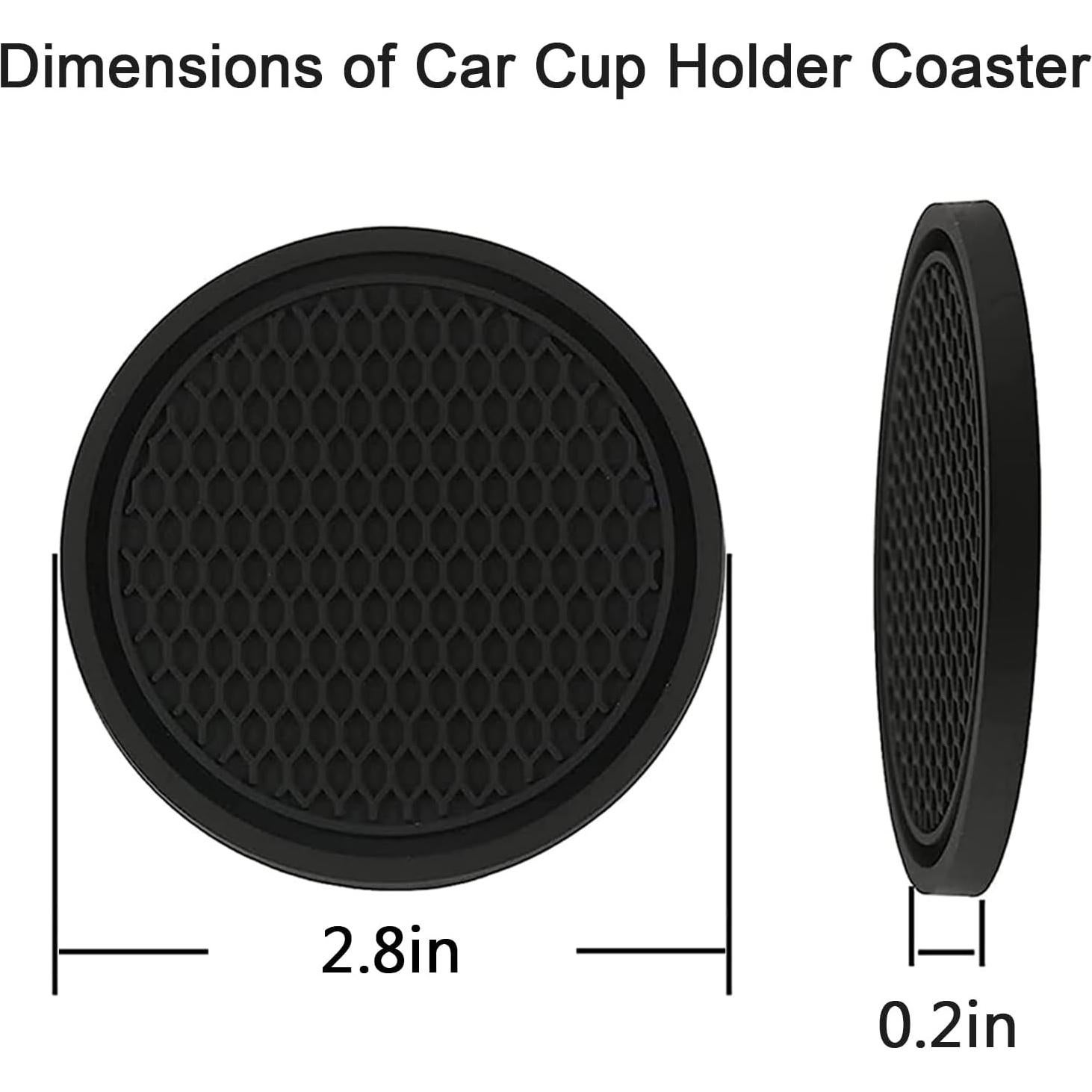 Gel de limpieza de automóviles Yesrock + 4 posavasos 7 cm