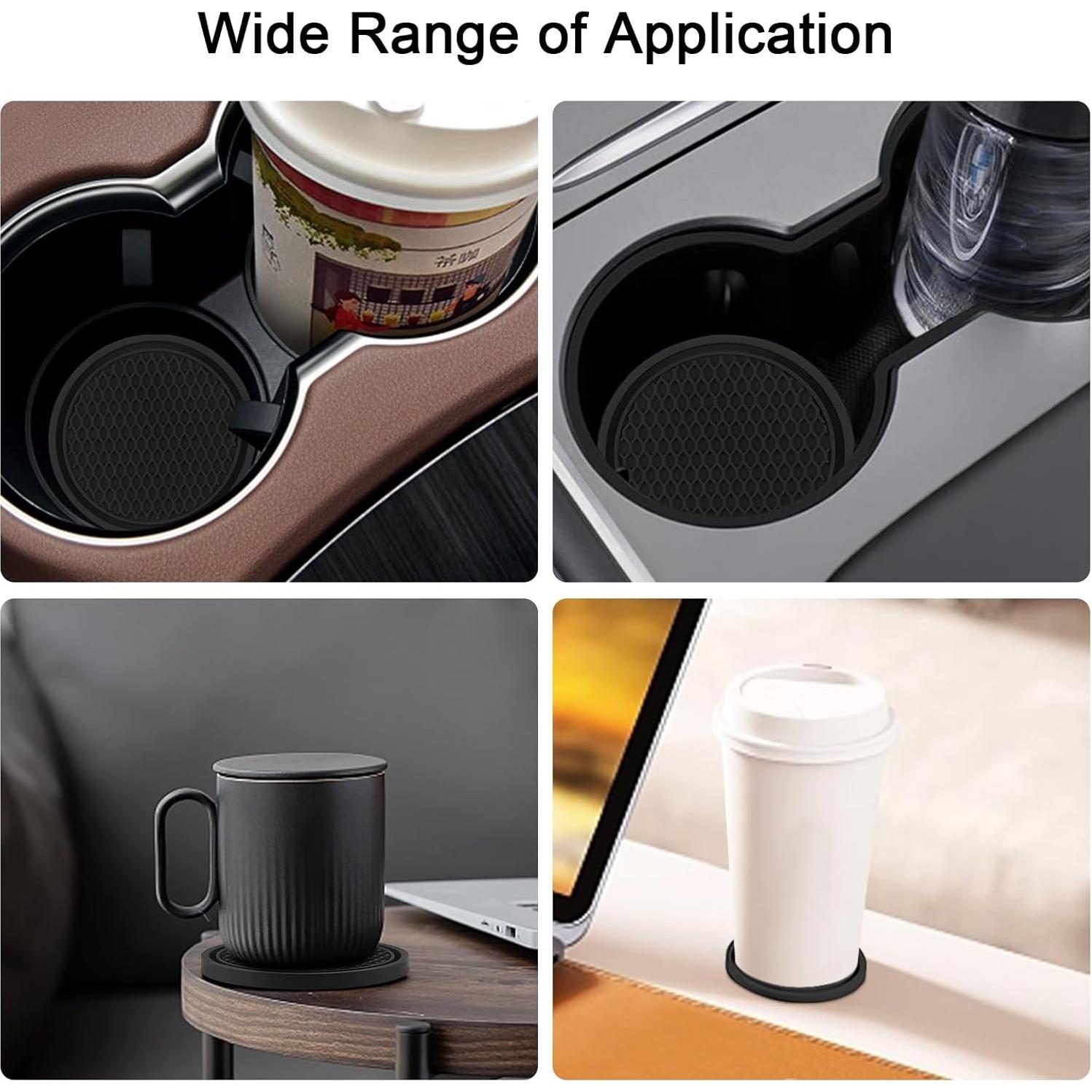 Gel de limpieza de automóviles Yesrock + 4 posavasos 7 cm