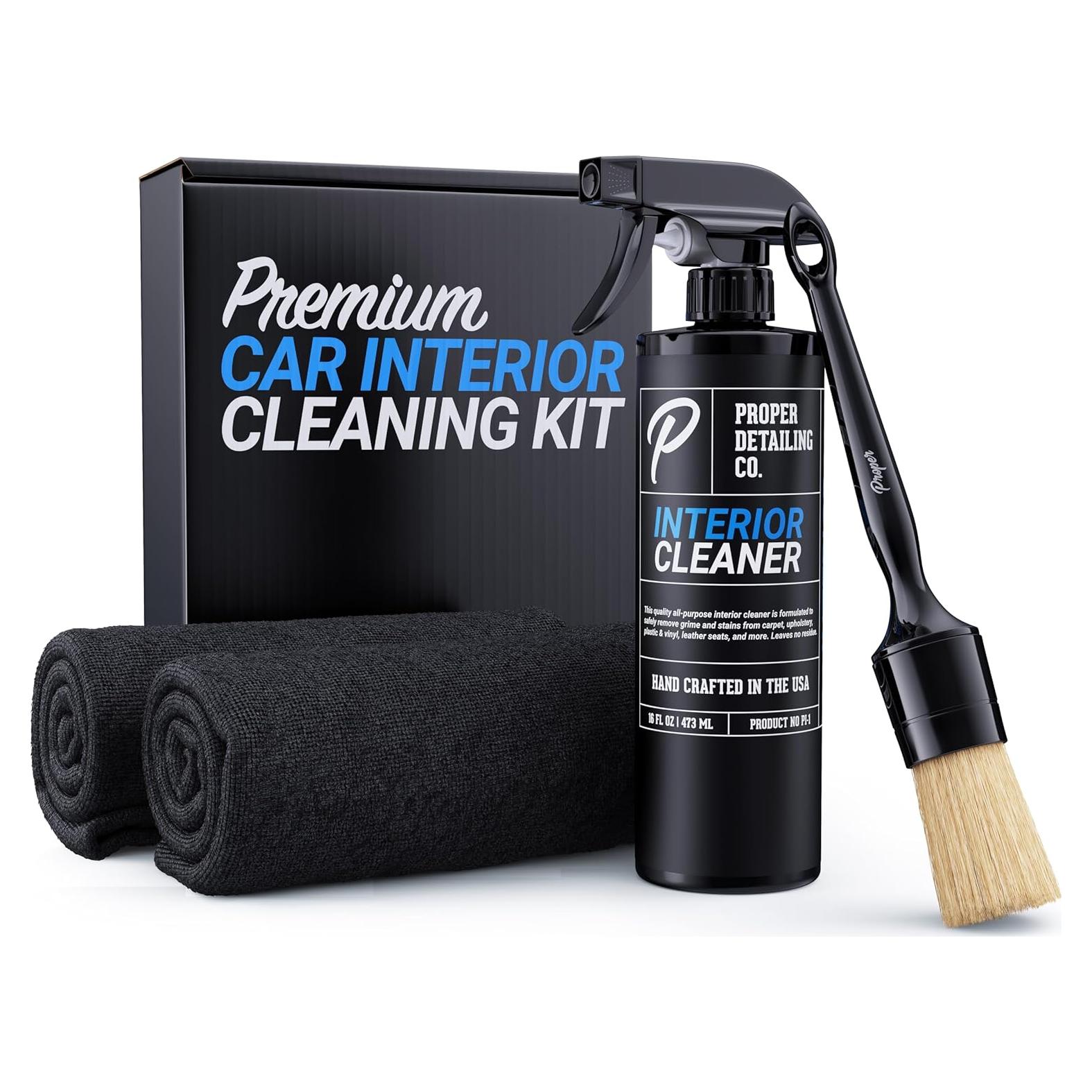 Kit de Limpieza de Interiores de Automóviles PROPER DETAILING CO.