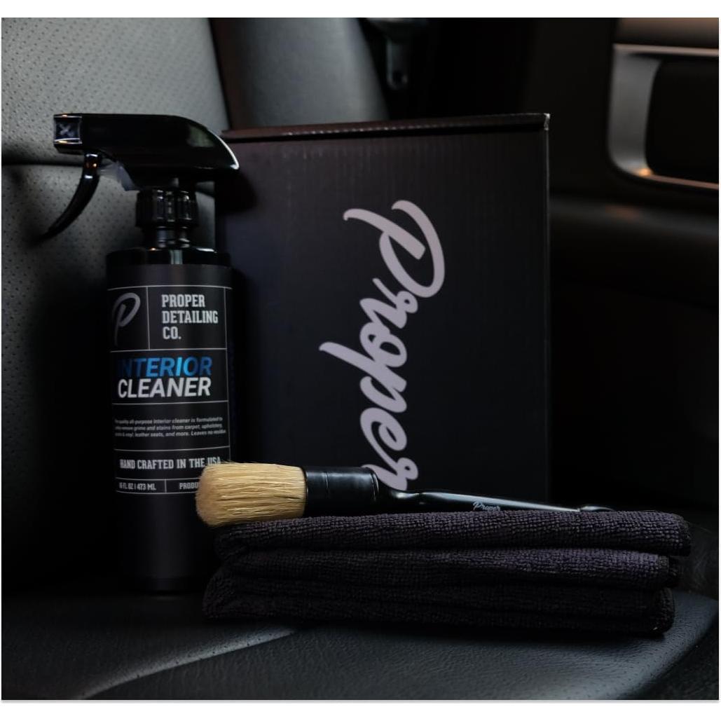 Kit de Limpieza de Interiores de Automóviles PROPER DETAILING CO.