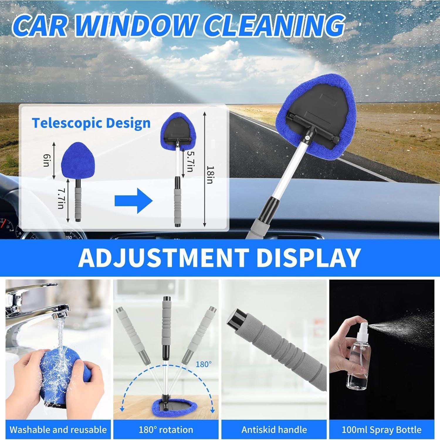 Kit de Detalle de Coche CYANBAMBOO 17 Piezas con Aspiradora