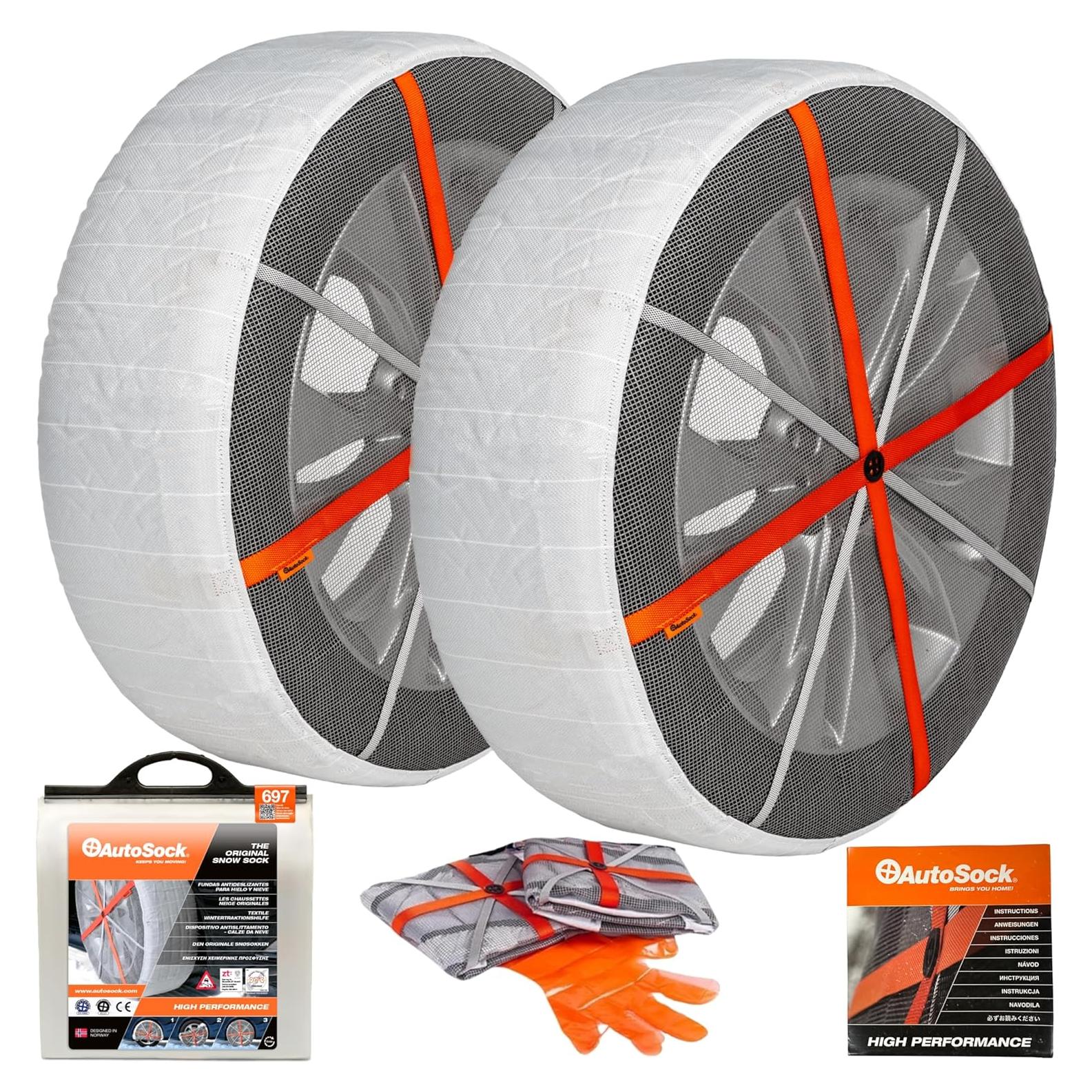 Calcetines de Nieve AutoSock HP697 para Neumáticos 225 mm