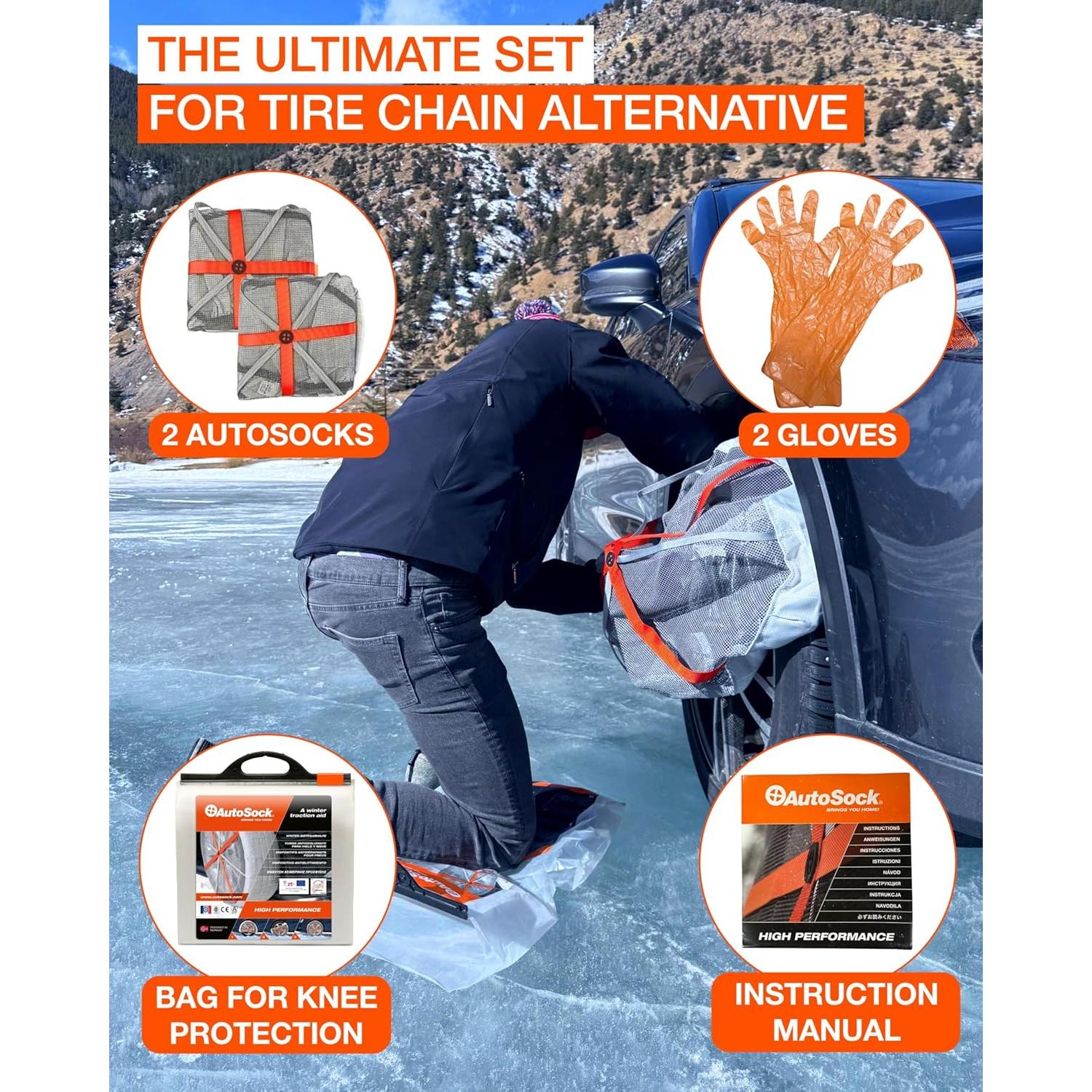 Calcetines de Nieve AutoSock HP697 para Neumáticos 225 mm