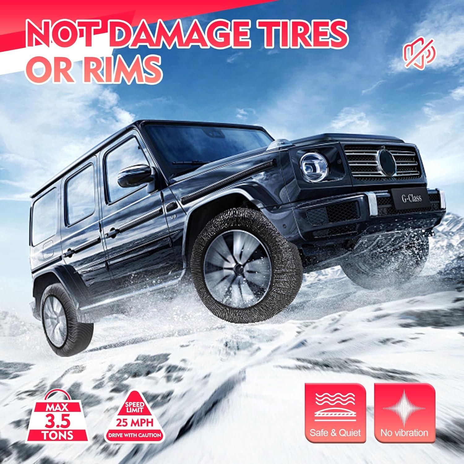 Calcetines de Nieve K-Musculo M para SUV y Pickup - 100 KM