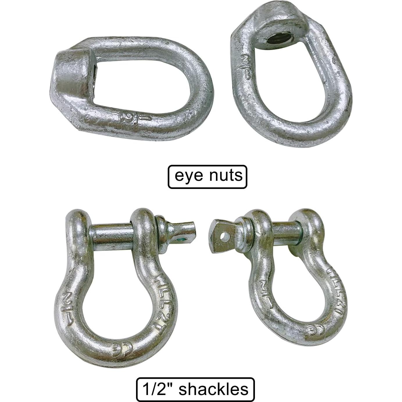 Cadenas de Seguridad para Remolque 5ta Rueda HAOIOPM - 10,886 kg