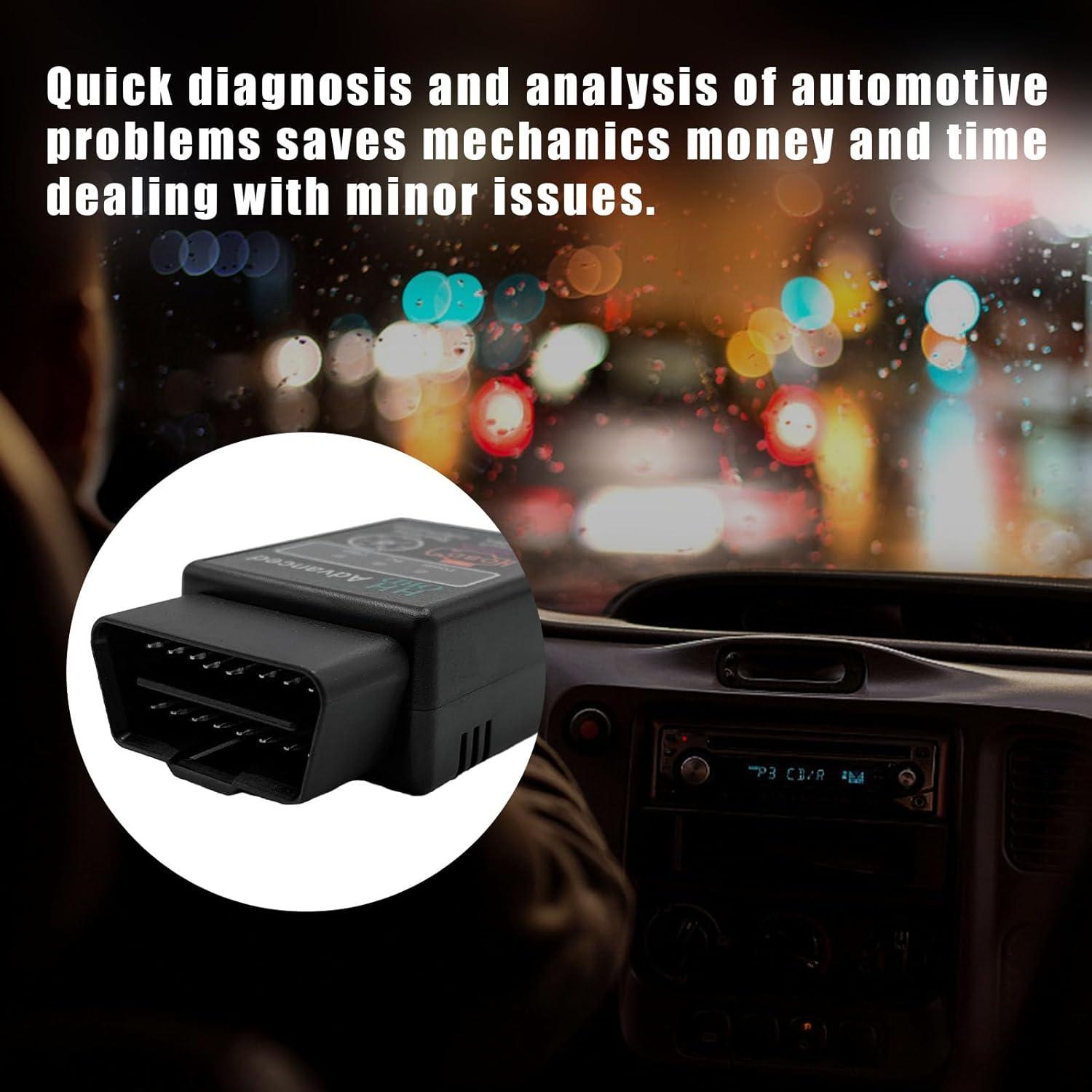 Escáner OBD2 Bluetooth Dickno, Lector de Códigos para Coche