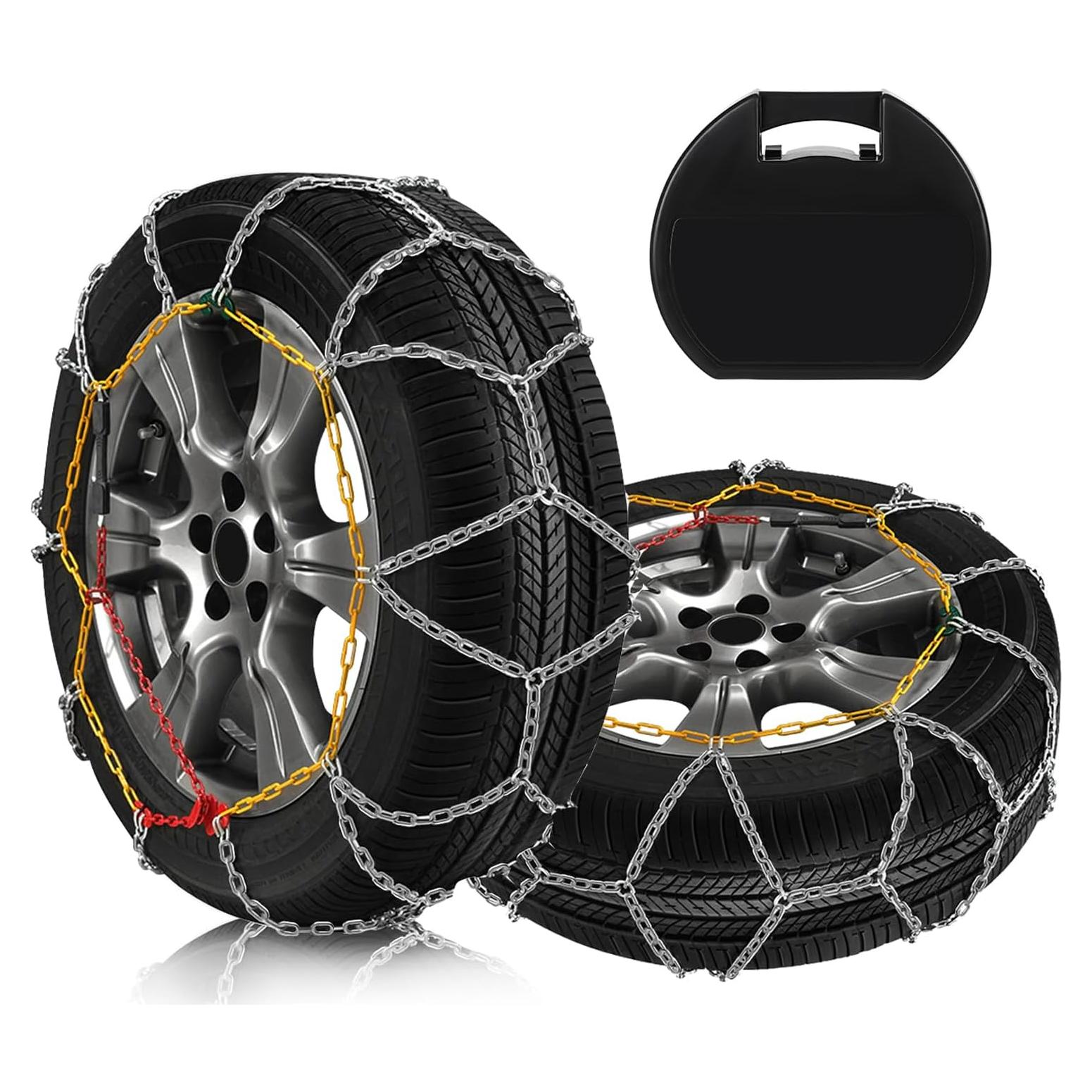 Cadenas de Nieve SCITOO KN140 para Neumáticos 15-20" - Juego de 2