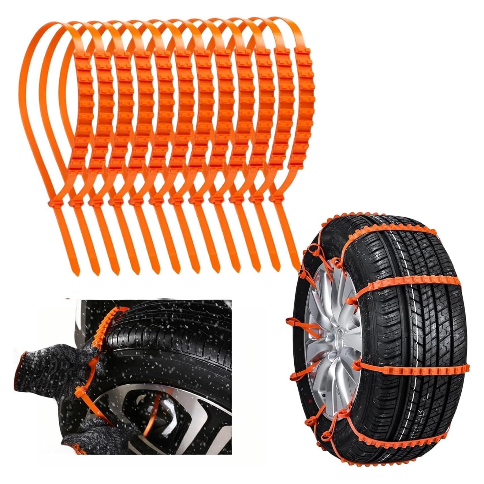 Cadenas de Nieve Universales Weideke para Neumáticos 175-295 mm