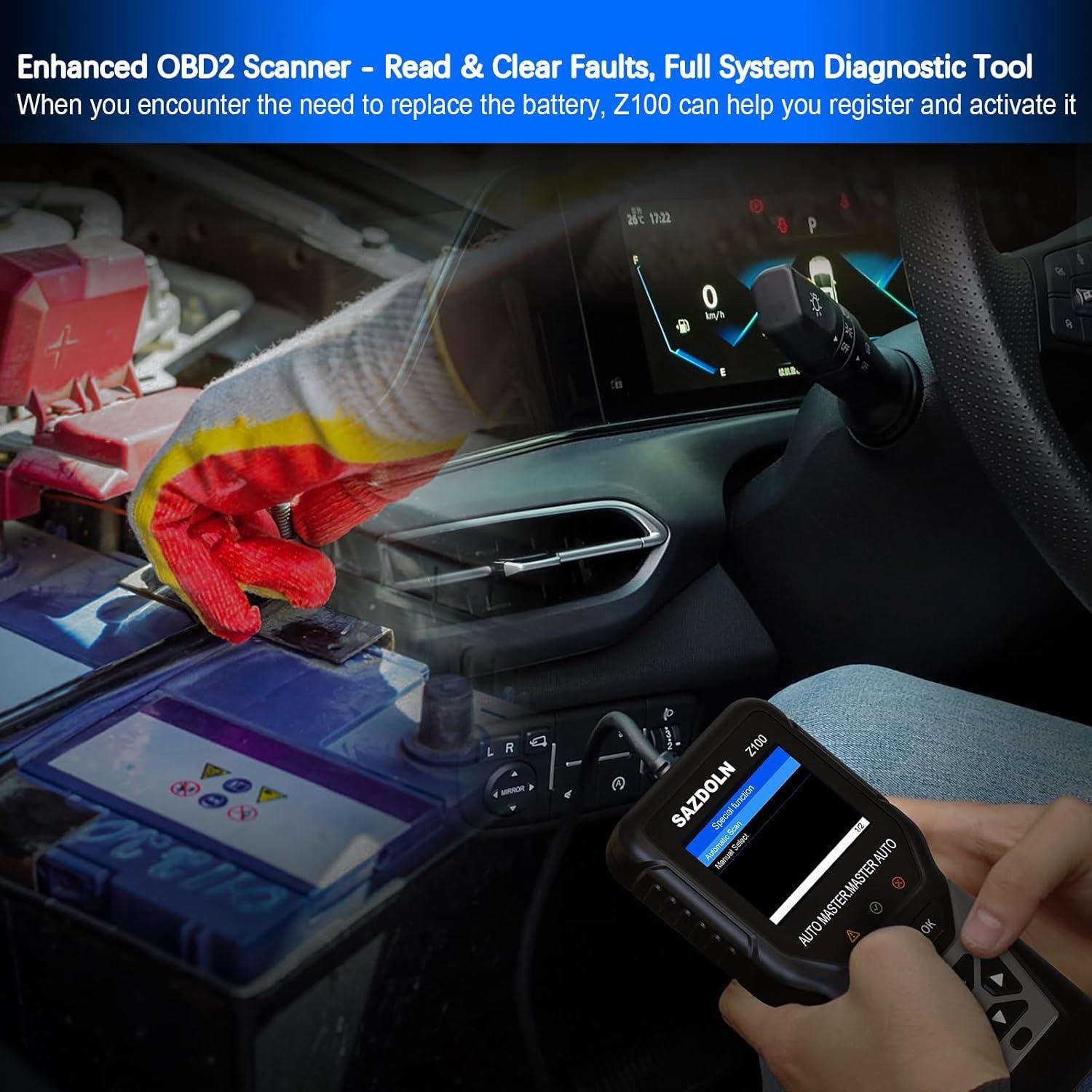 Escáner OBD2 SAZDOLN Z100 para BMW y Mini - Diagnóstico Completo