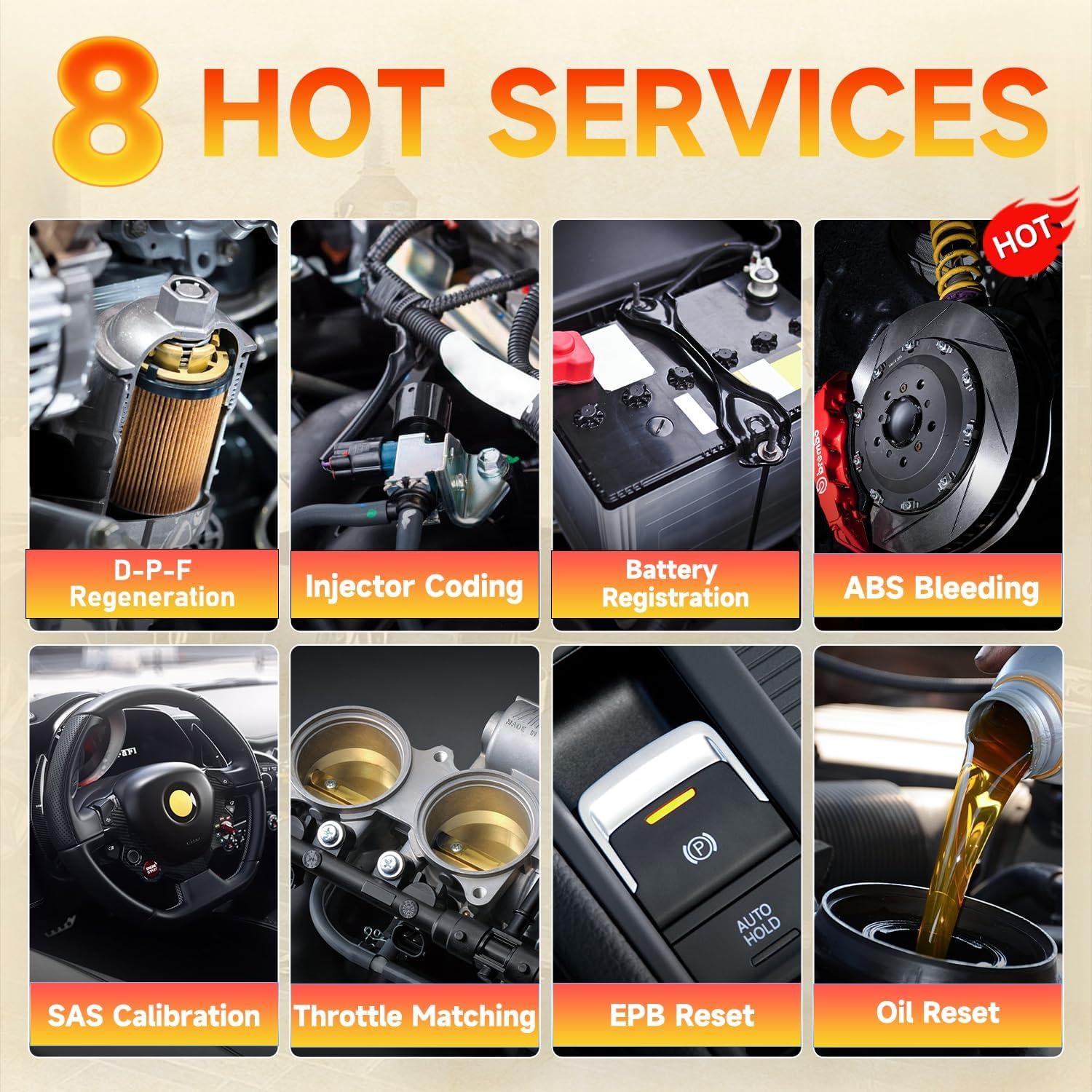 Escáner OBD2 FOXWELL NT624 Elite - Diagnóstico Completo