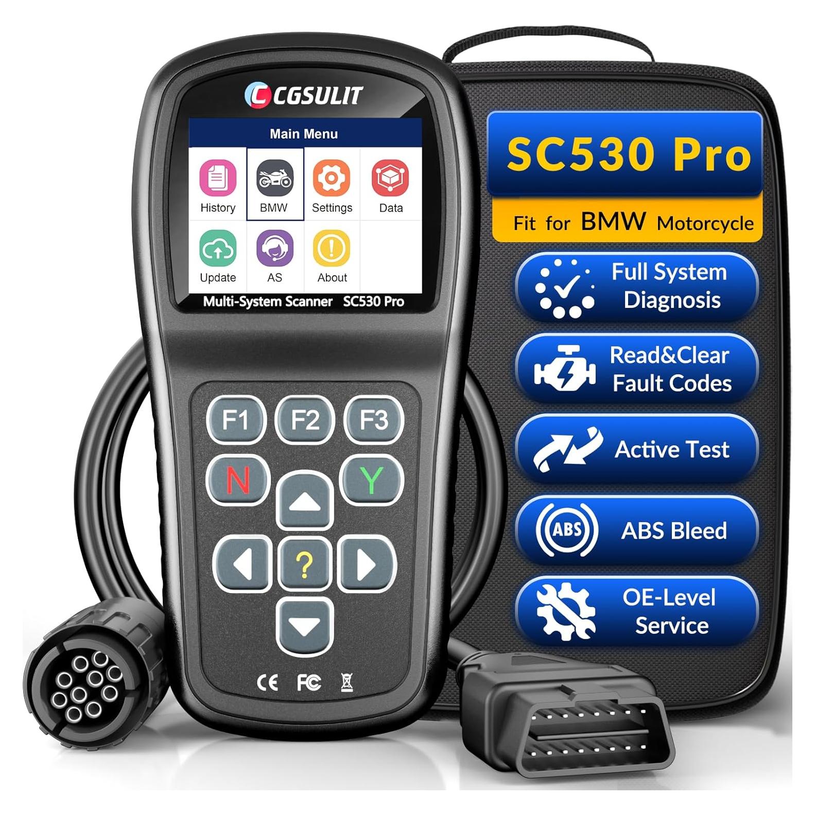 Herramienta de Diagnóstico OBD2 CGSULIT SC530 Pro para BMW