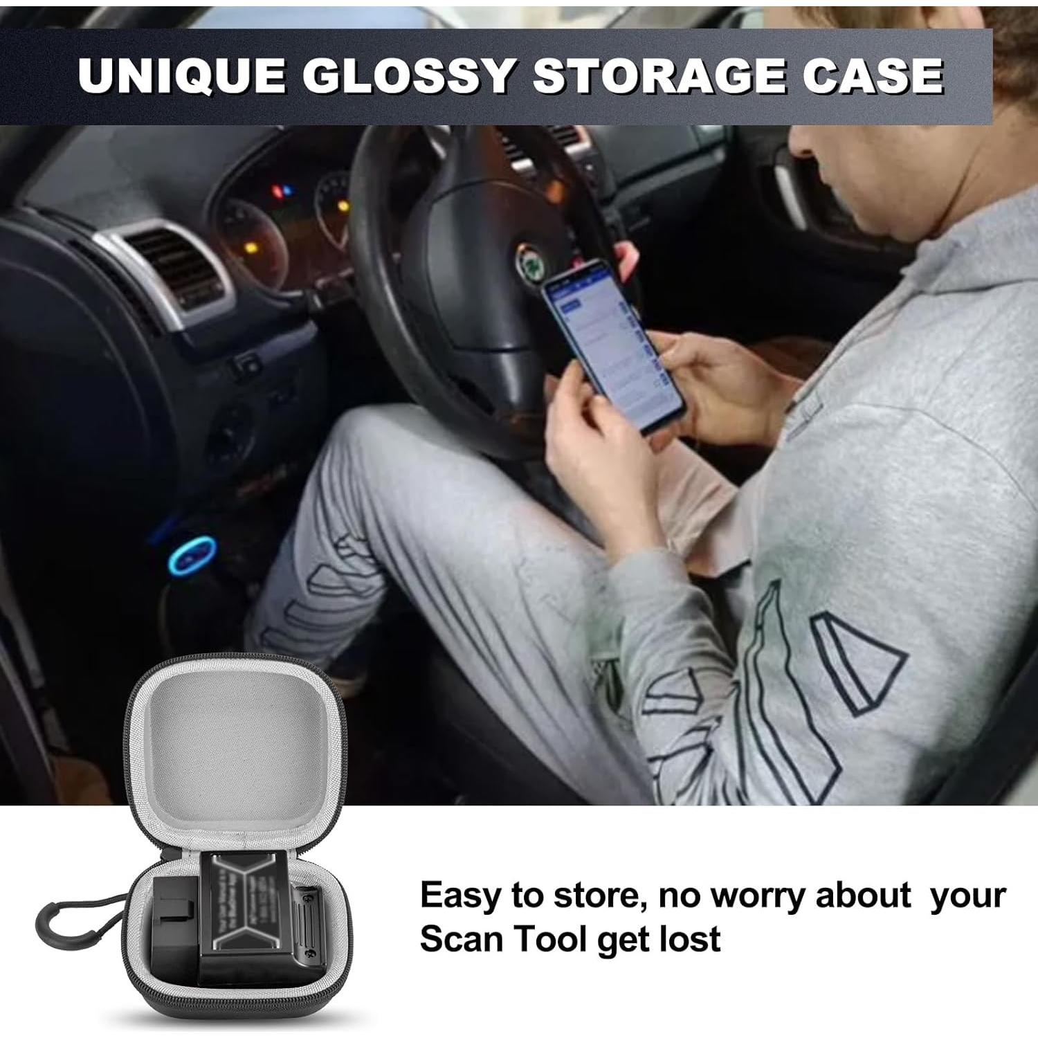 Funda Protectora para BlueDriver OBD2 - Impermeable y Ergonómica